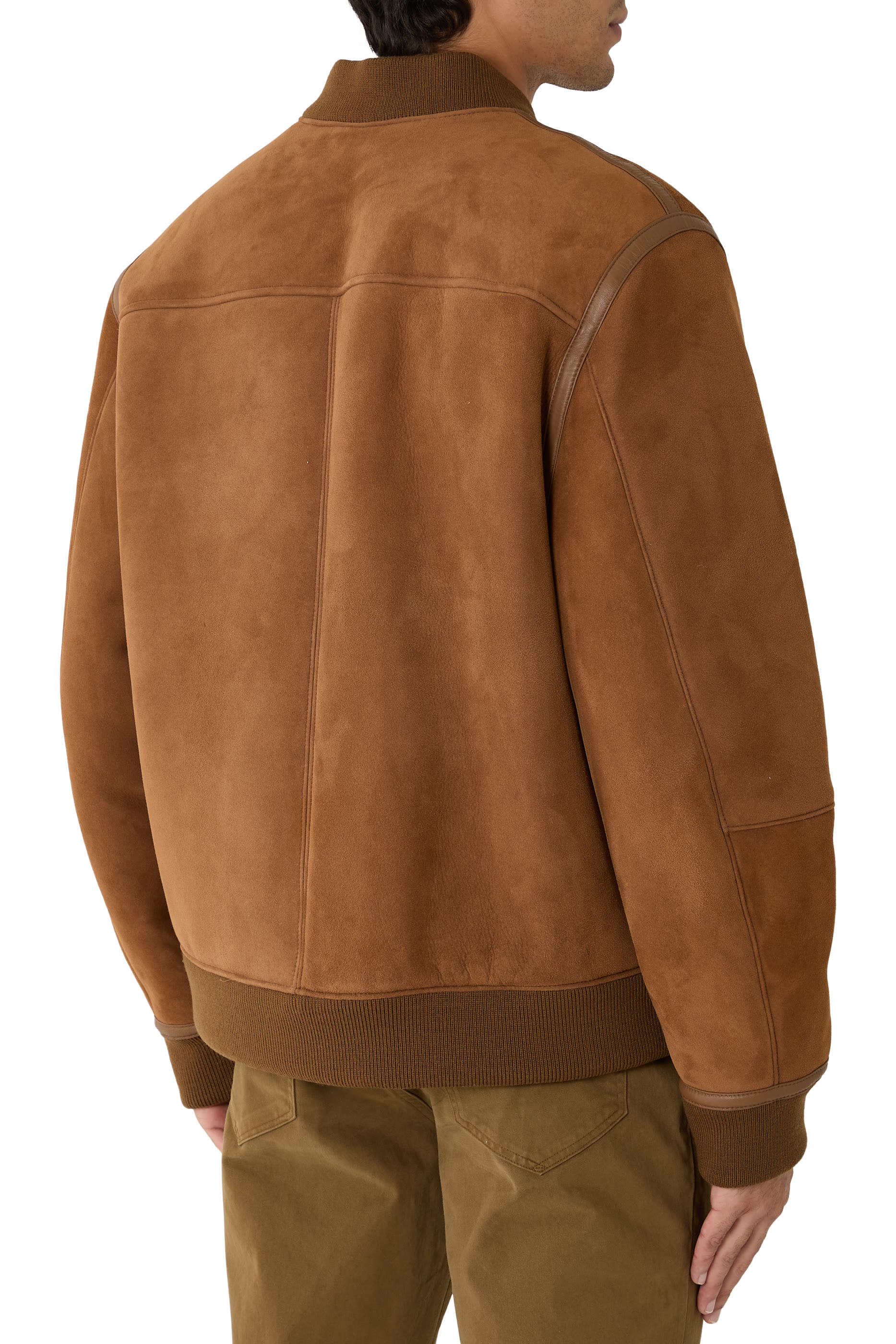 Shearling Bomber Jacket