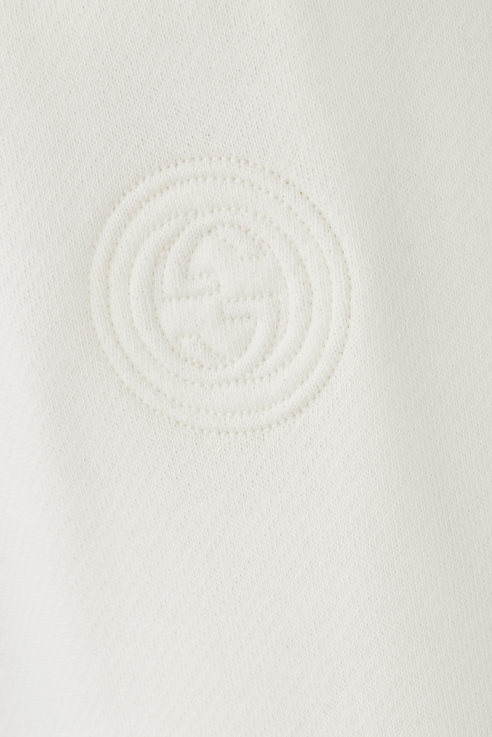 Cotton Jersey Logo Embroidery Pants