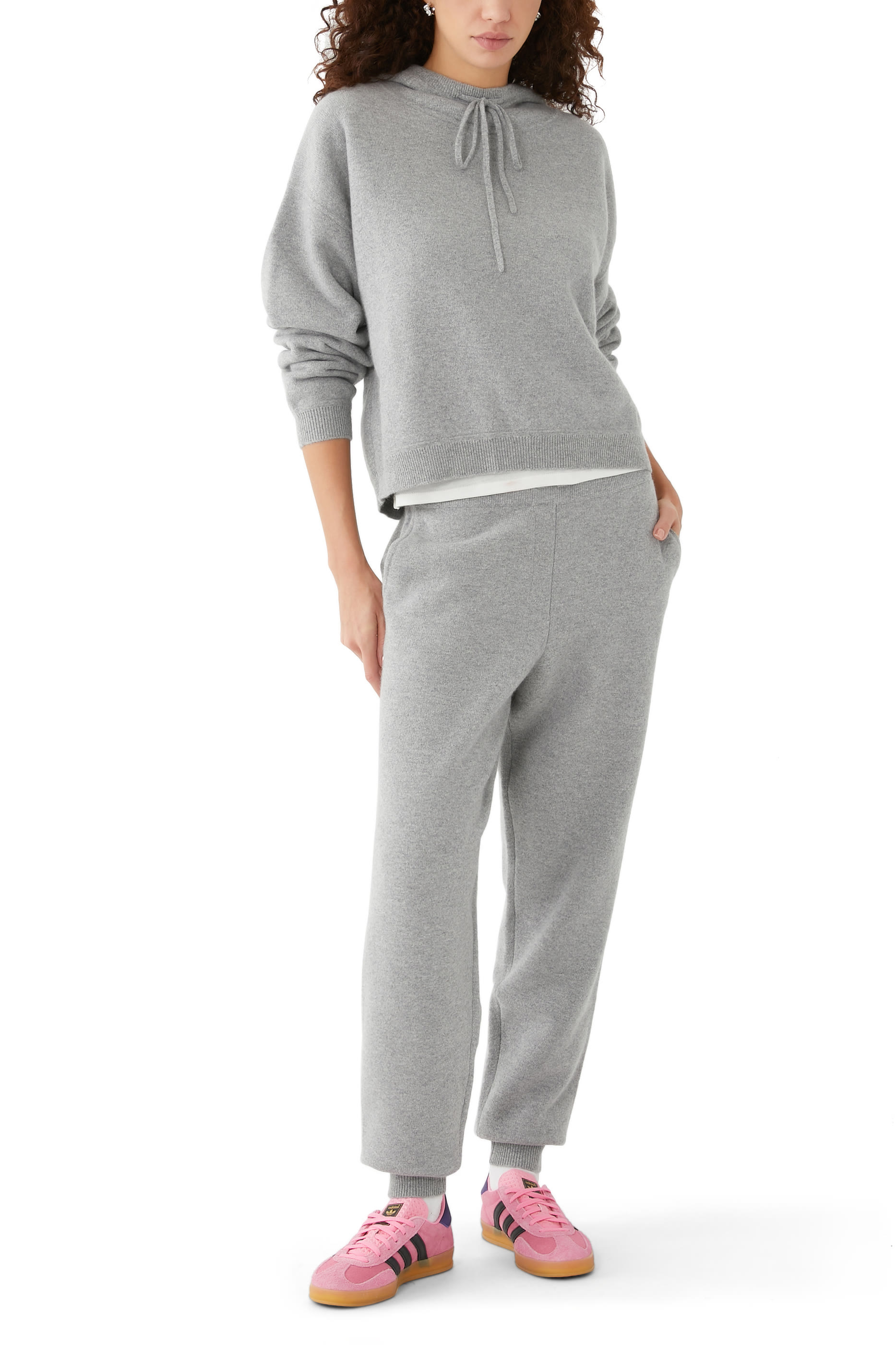 Cashmere Knit Hoodie