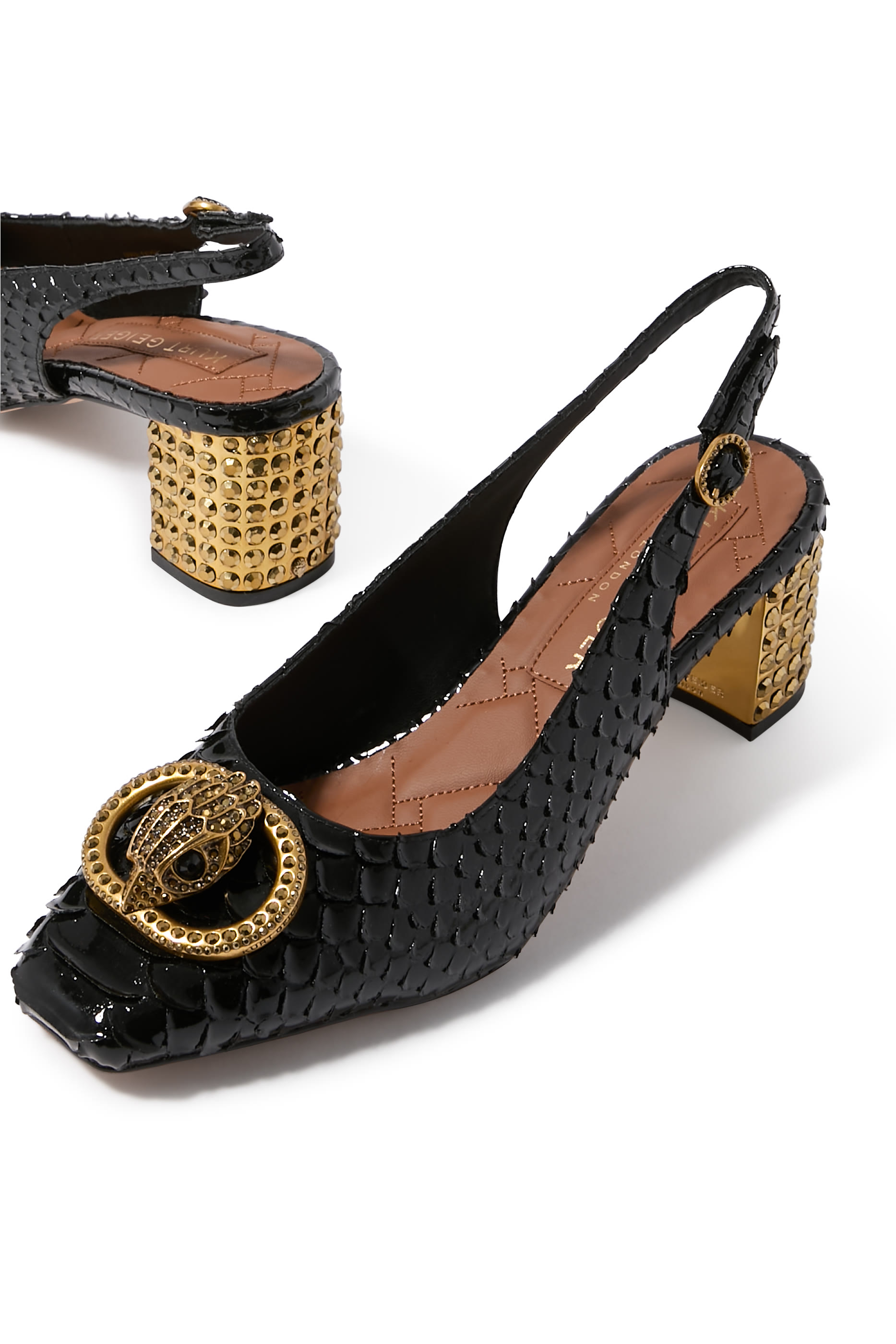 Chelsea 60 Block Slingback Sandals