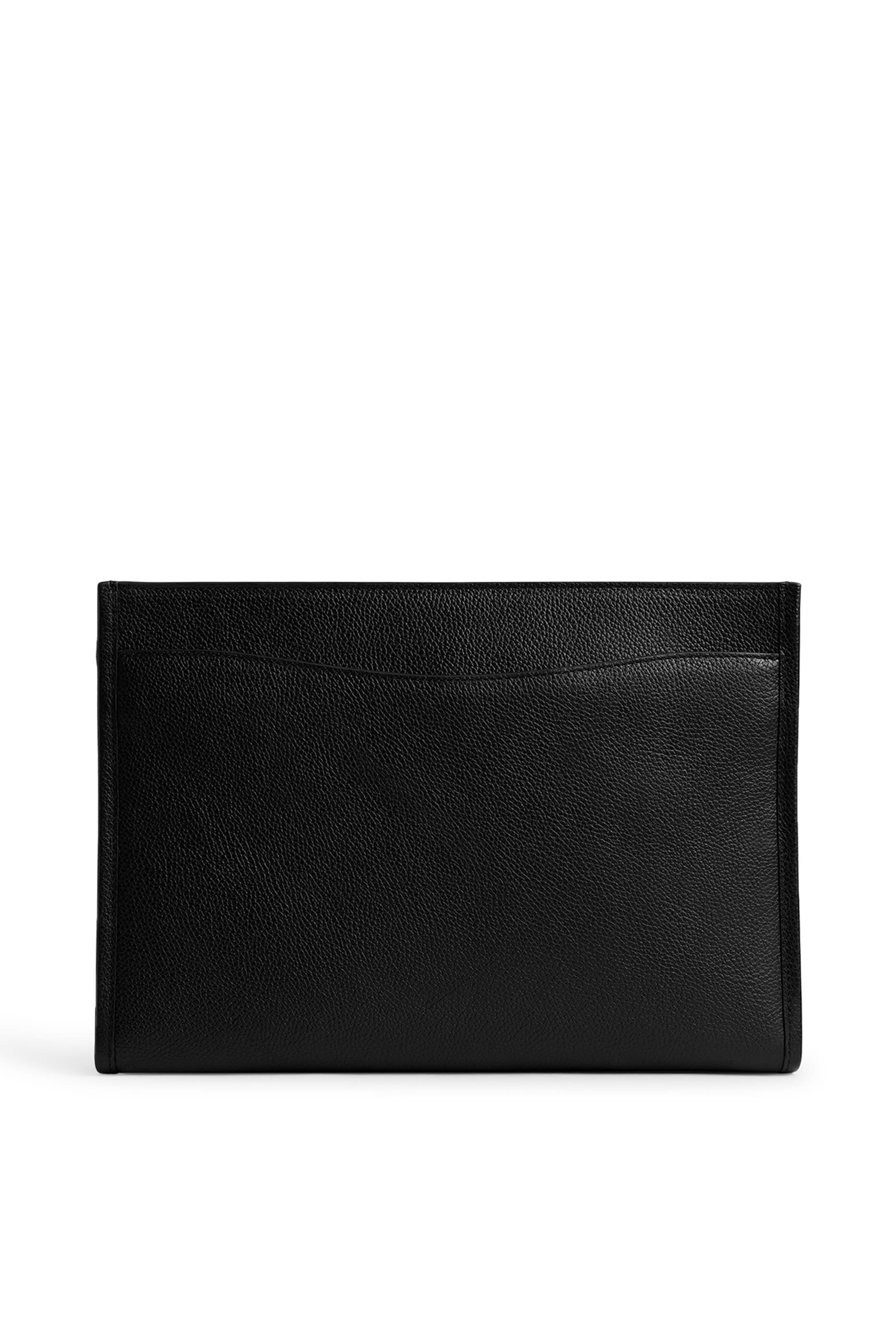  Logo Leather Pouch 