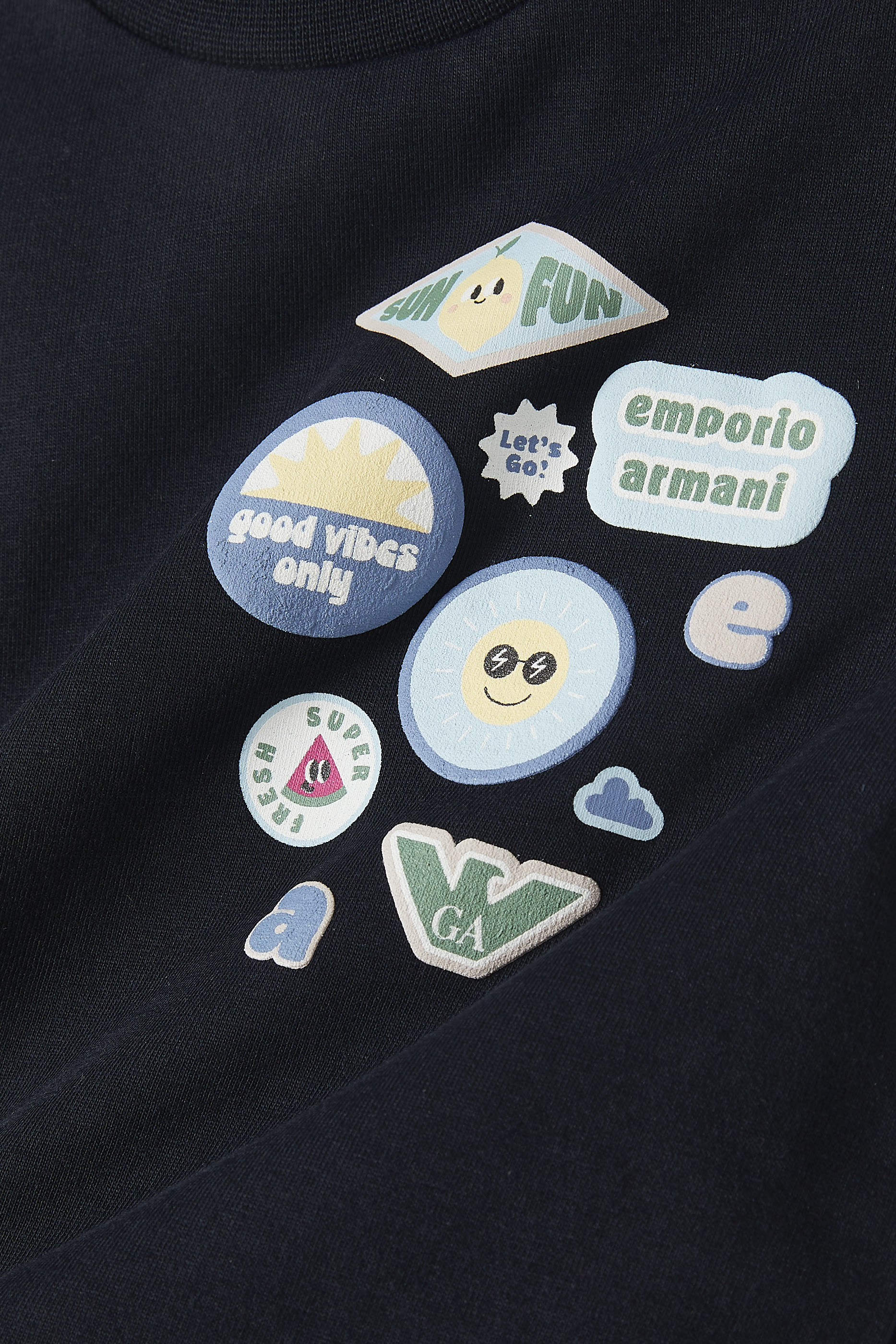 Kids Patch Detail T-Shirt