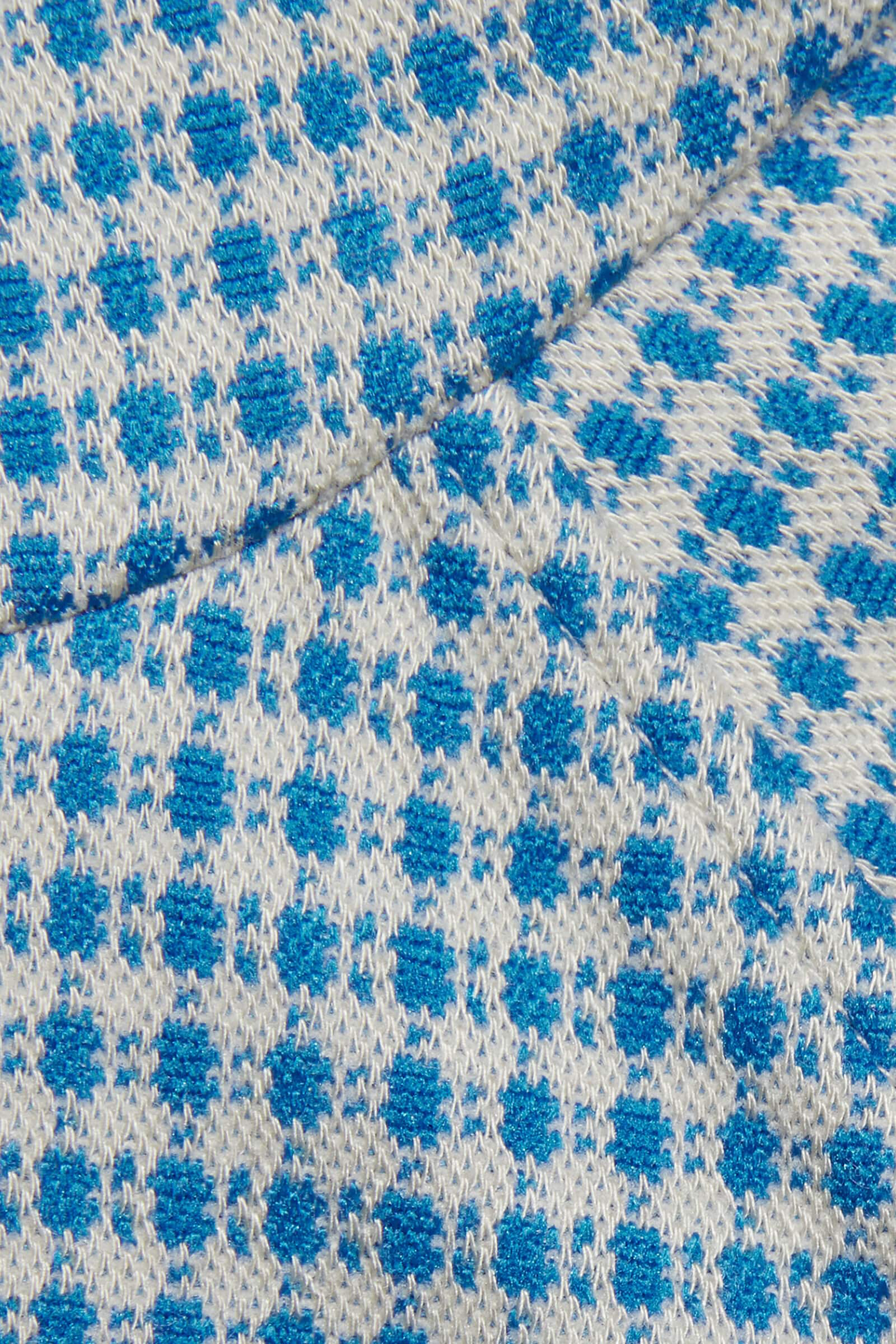 Kids Gingham Jersey Web Jacket