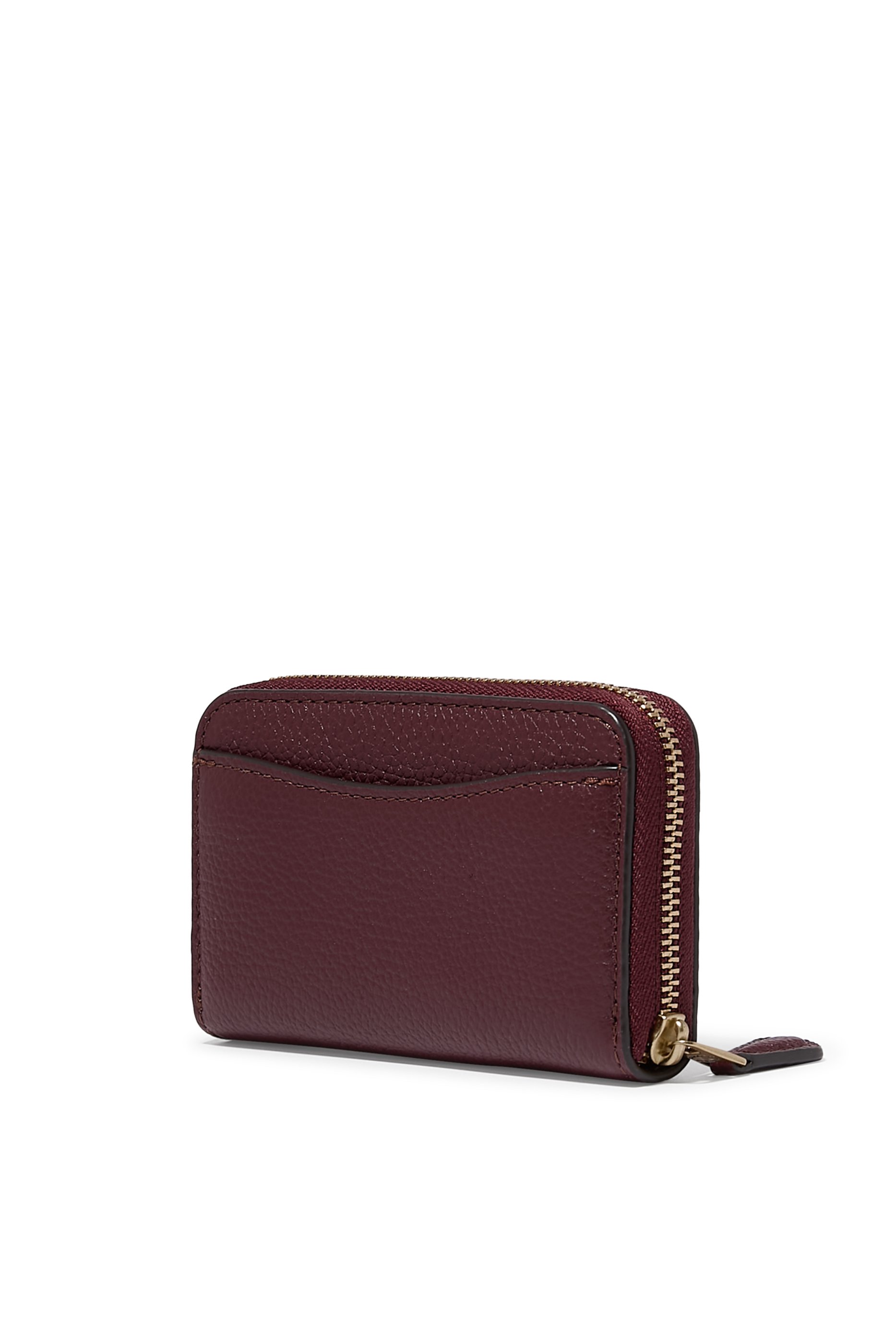 Polished Pebble Leather Card Case