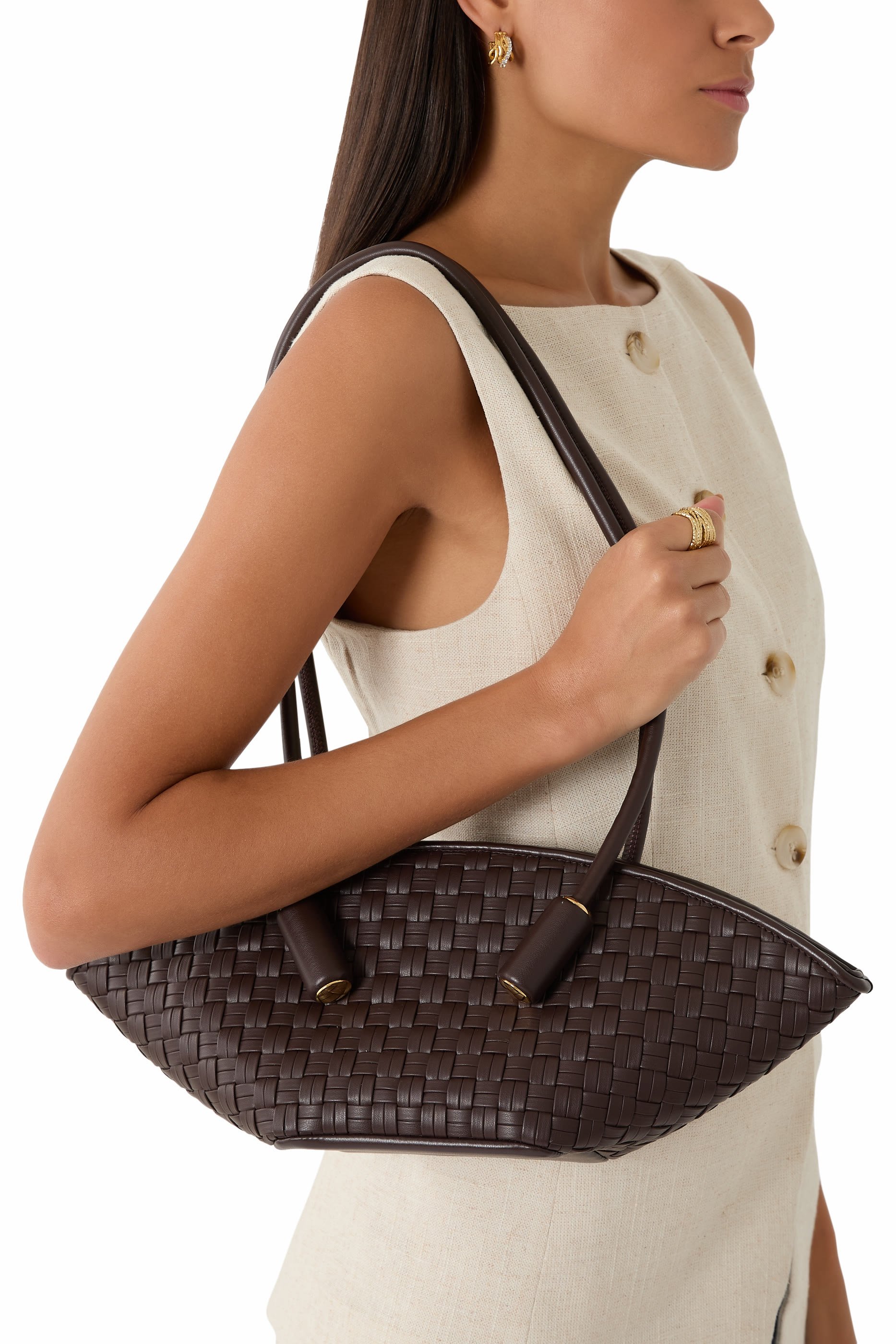 Olimpia Micro Weaved Bag