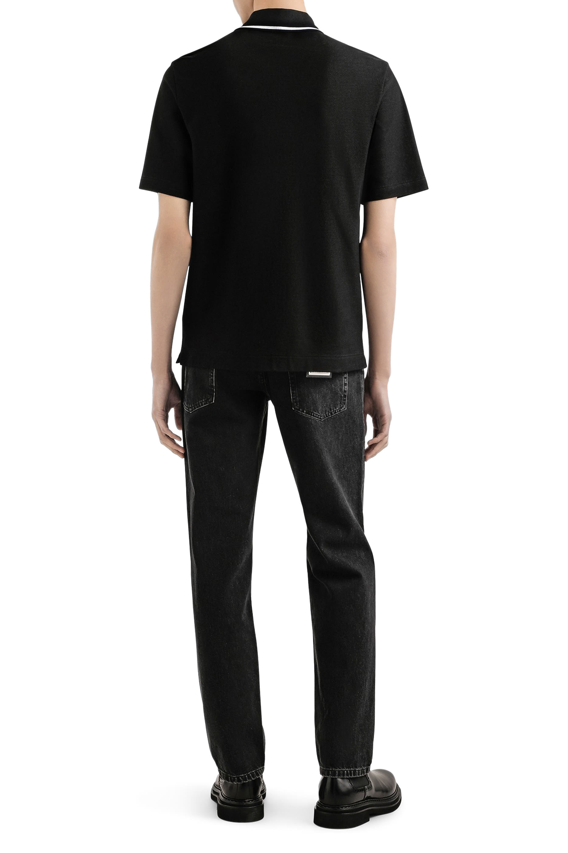 Cotton Pique Polo Shirt