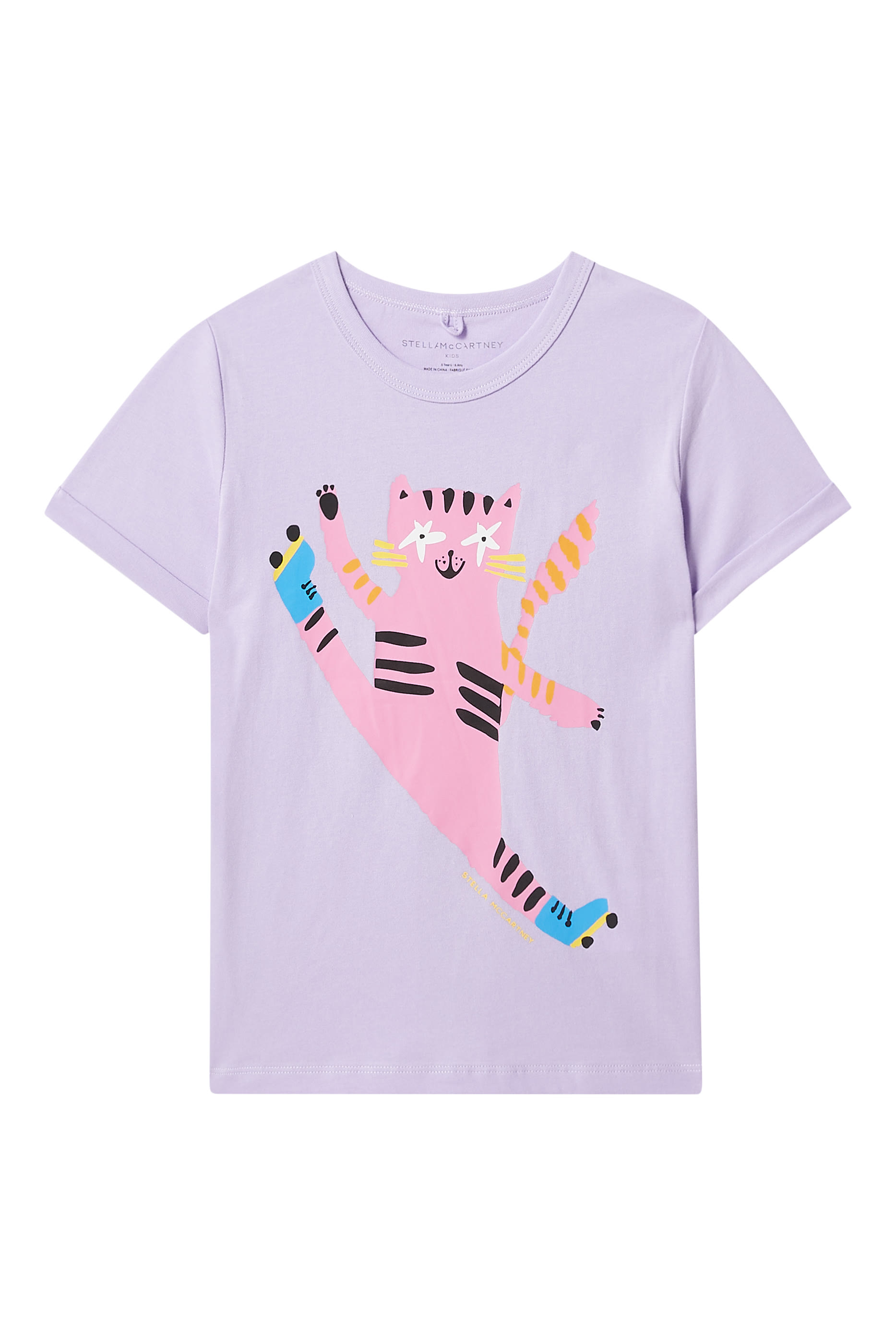 Kids Roller Skate Cotton T-Shirt