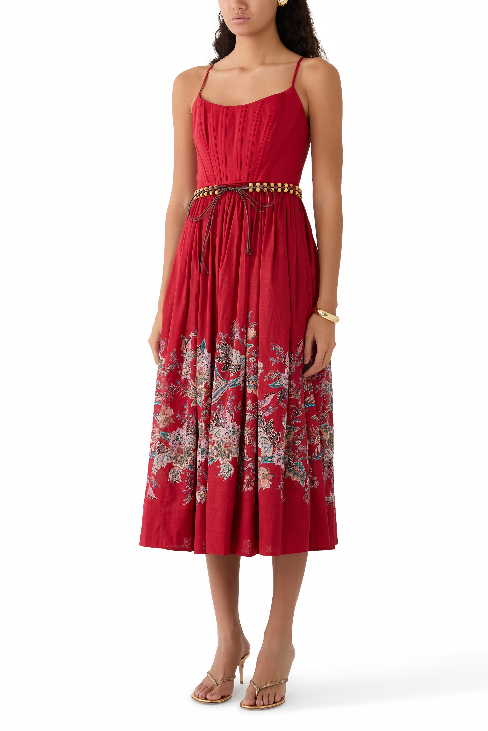 Rhiannon Corset Midi Dress