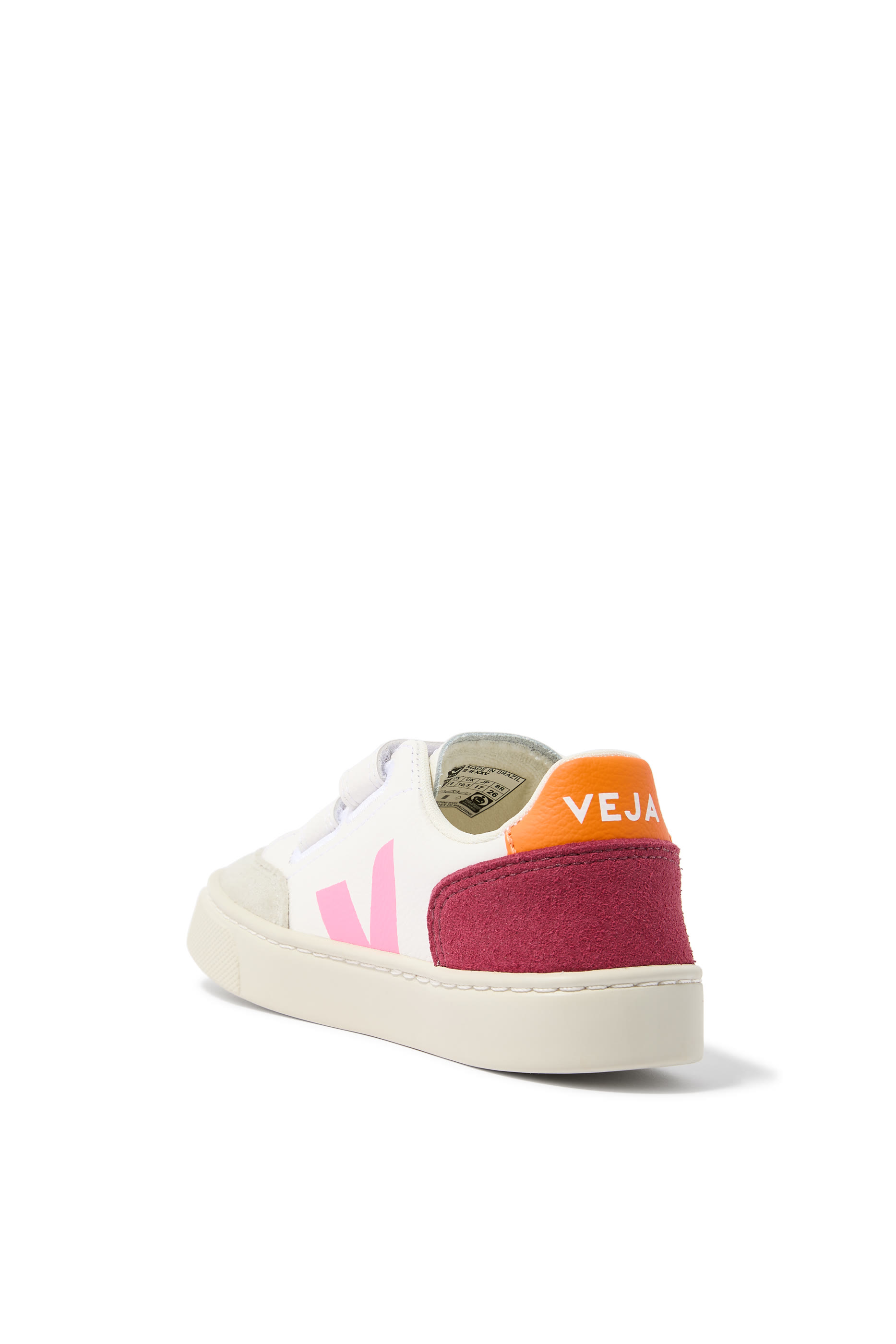 Kids V-12 Leather Multico Sneakers