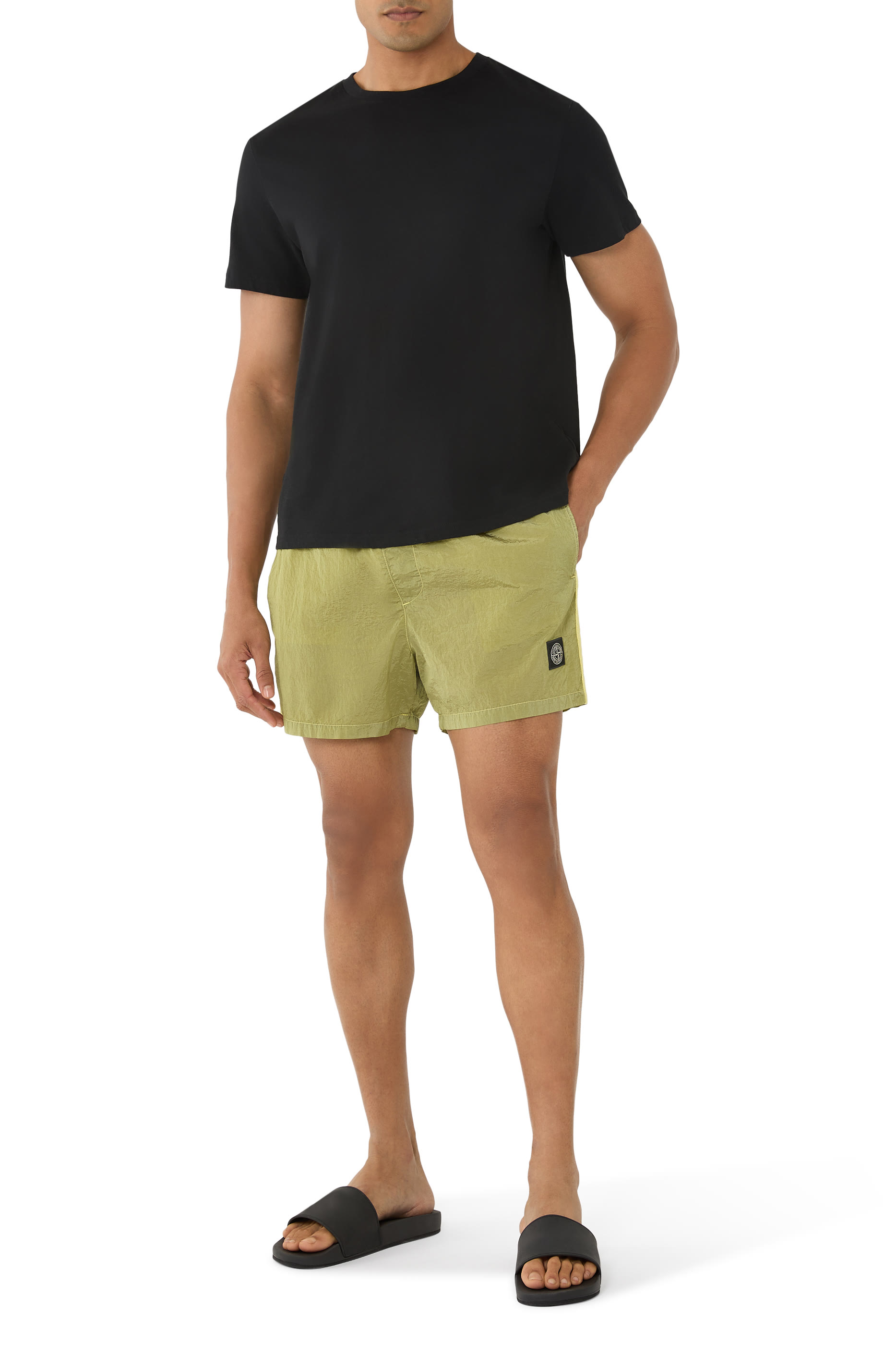 Compass Patch Swim Shorts