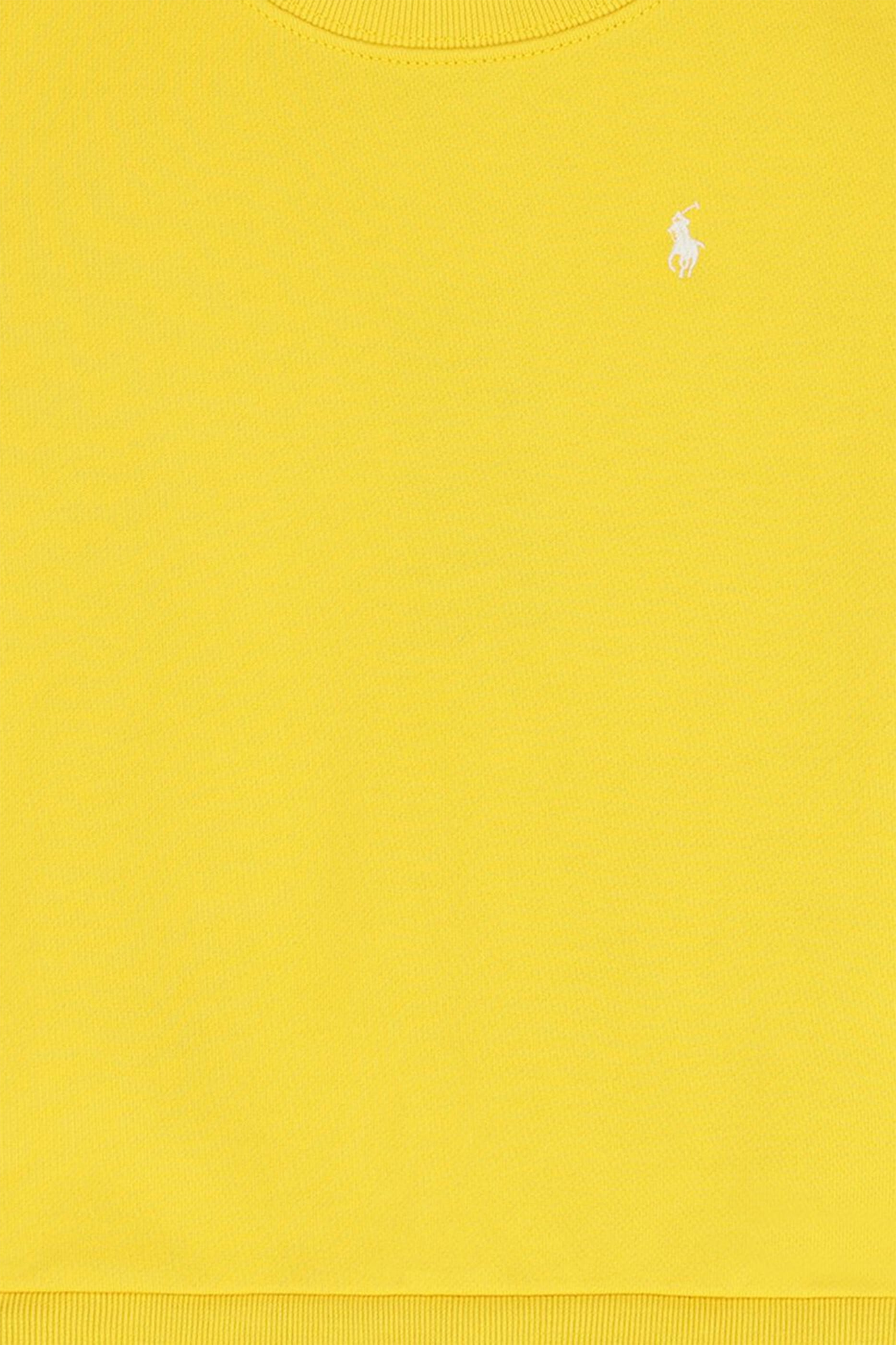 Kids Striped-Skirt Loopback Fleece Dress