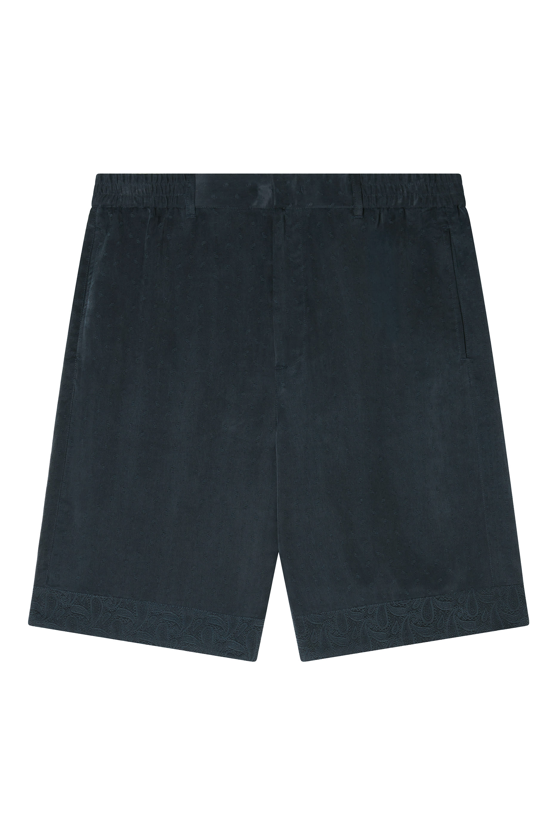 Paisley Print Bermuda Shorts 