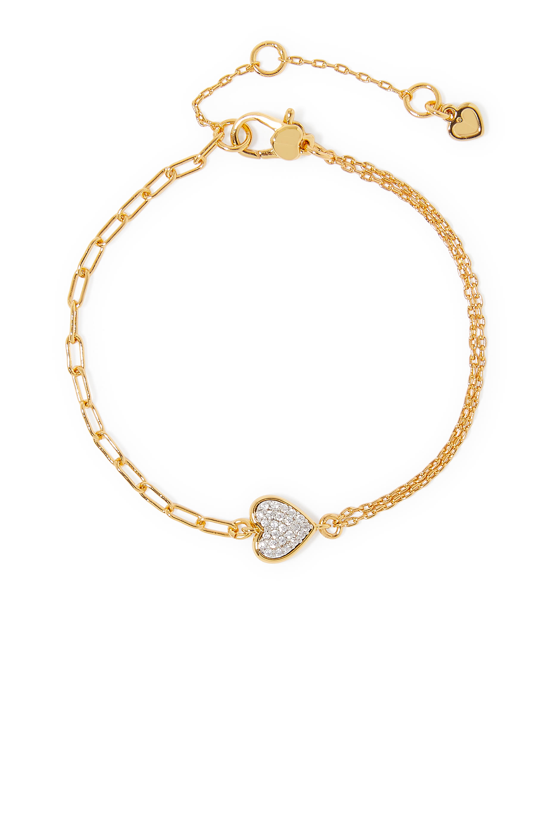 With All My Heart Pav&eacute; Bracelet