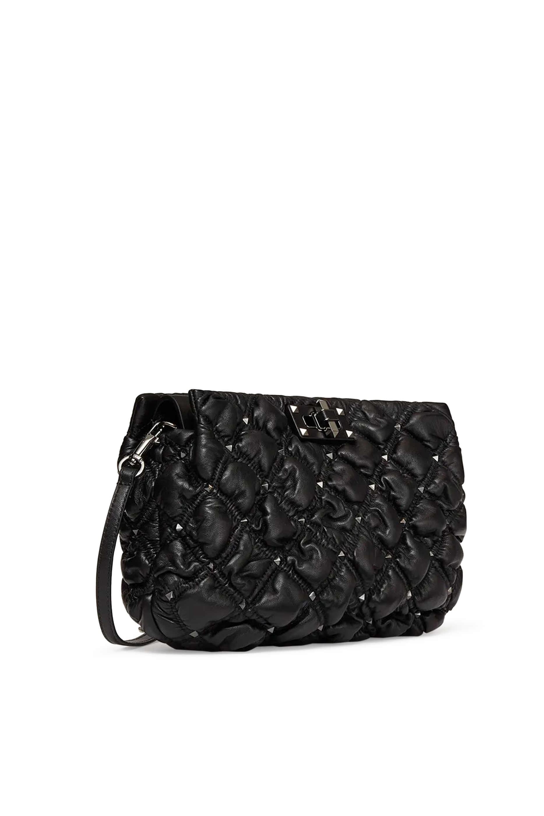 Valentino Garavani Spikeme Leather Clutch