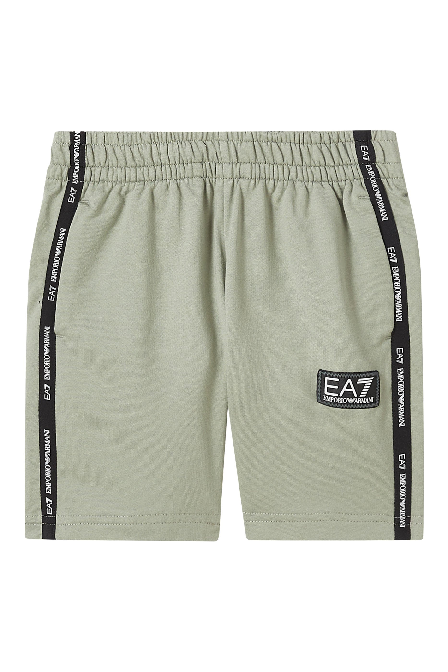 Kids EA7 Logo Shorts