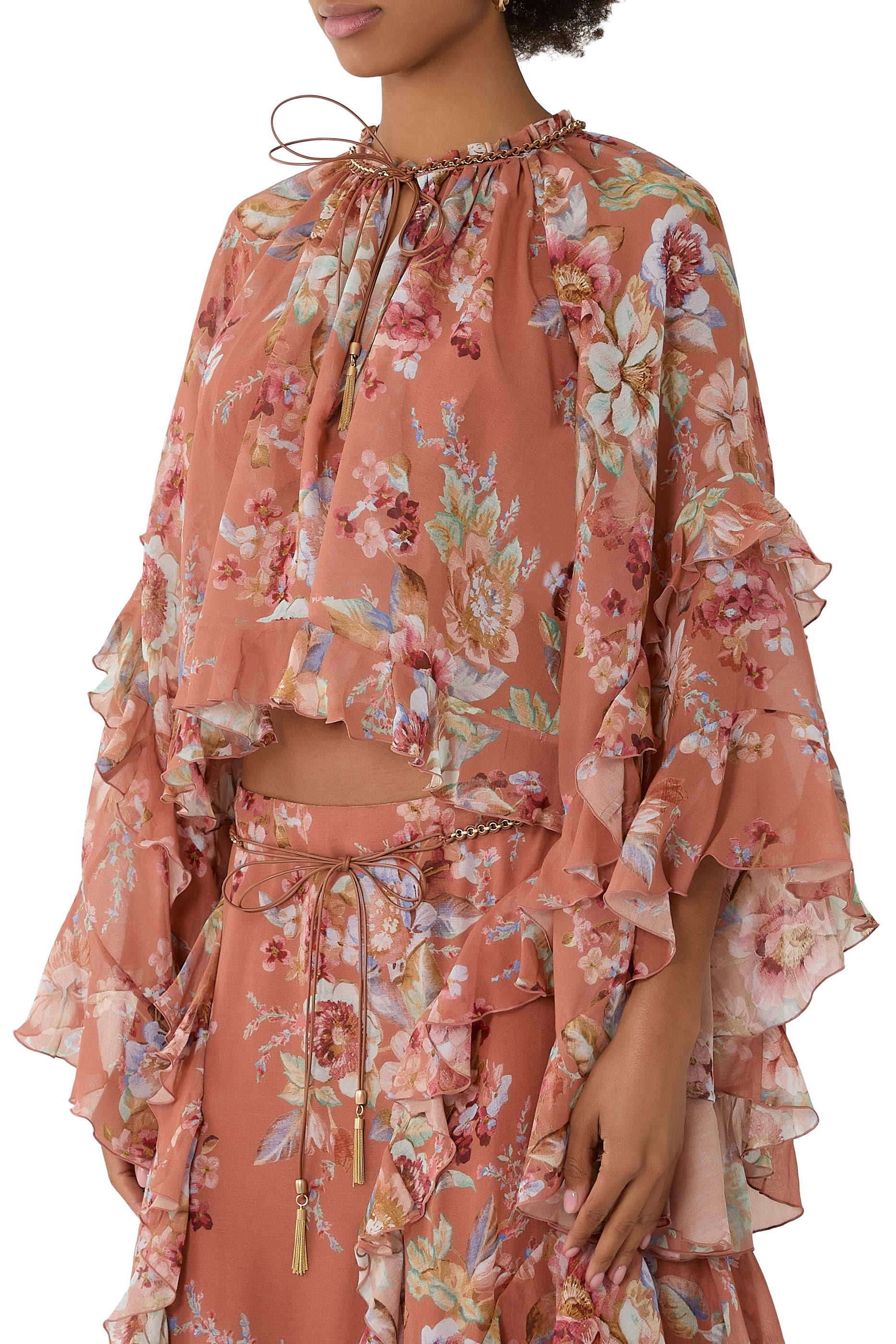 Awaken Ruffle Blouse