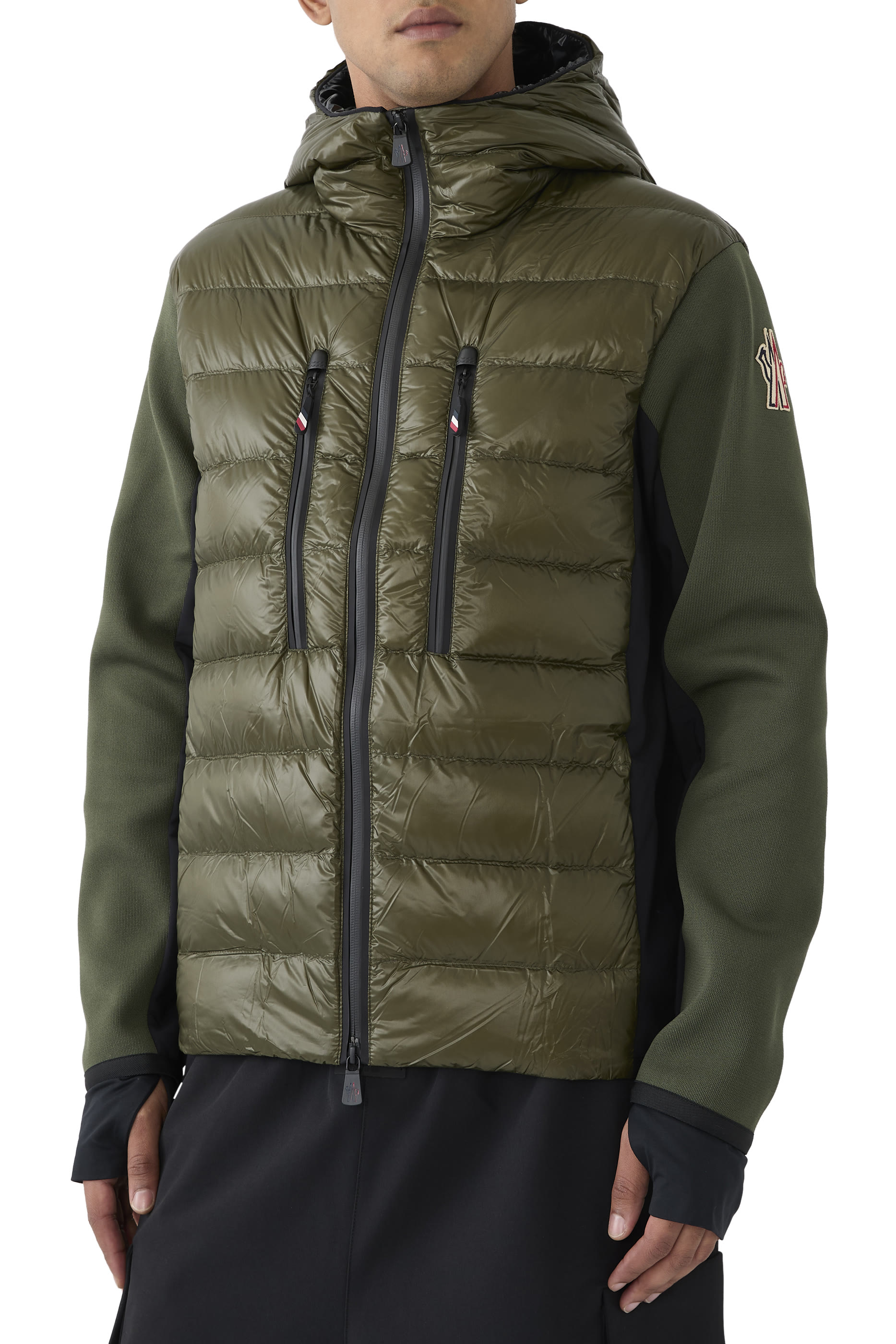 Padded Zip-Up Hoodie