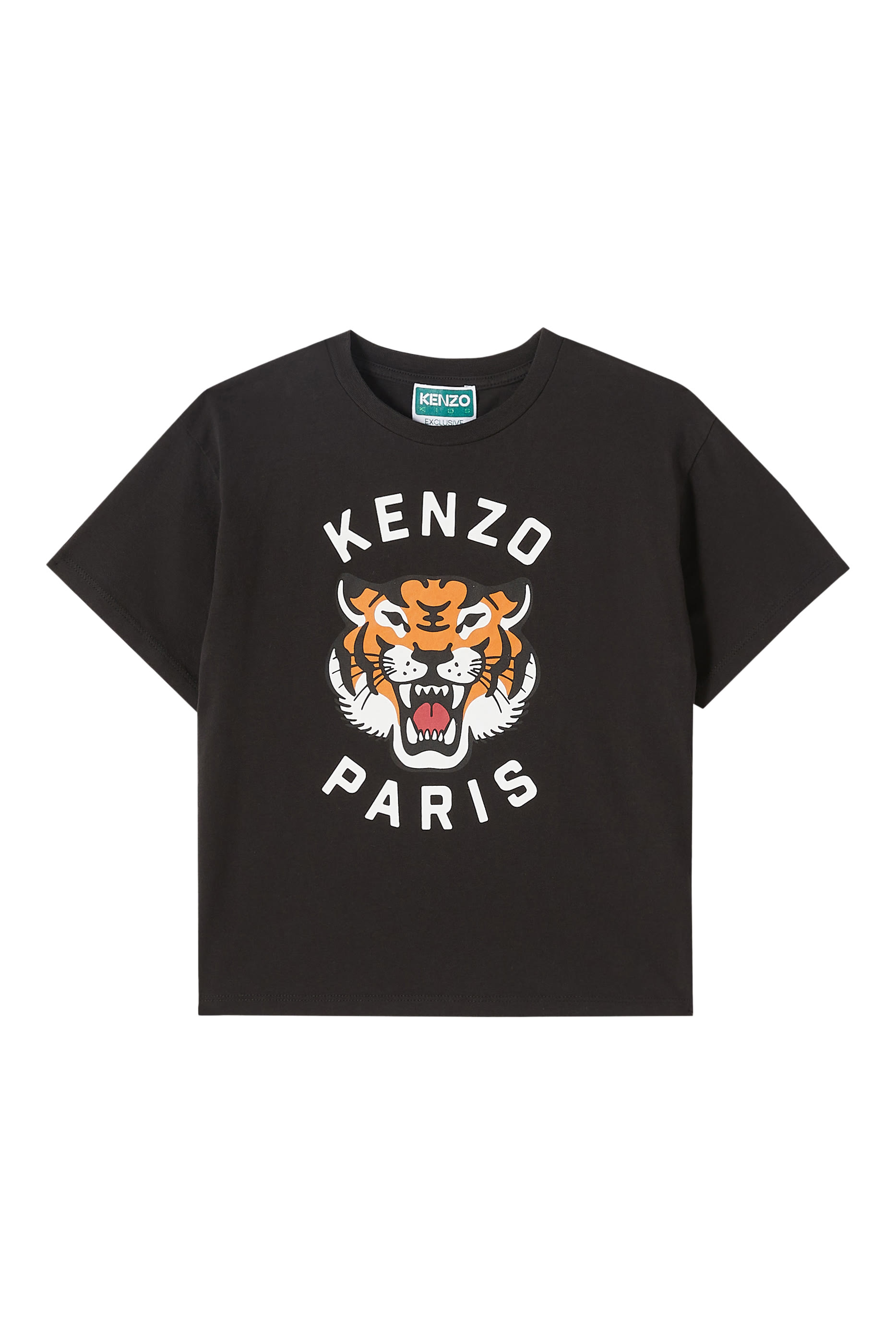 Kids Logo Cotton T-Shirt