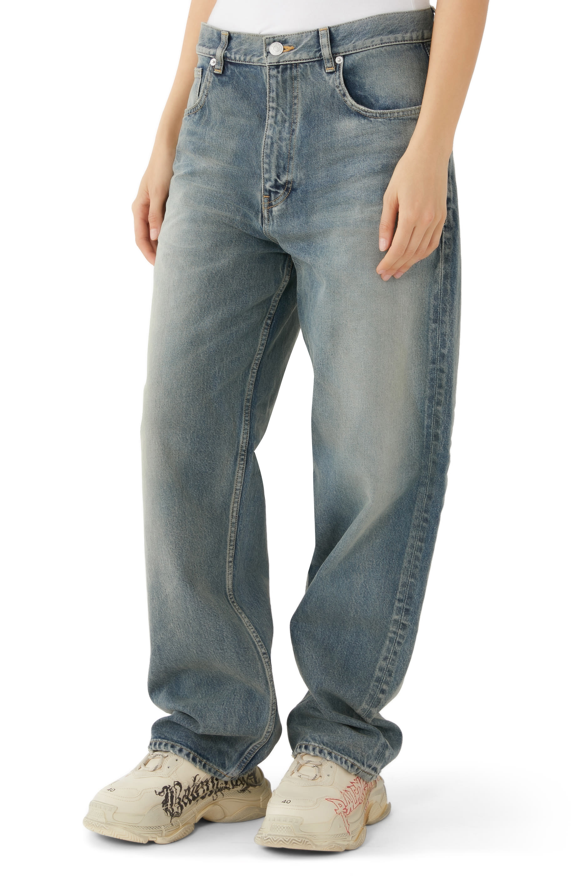 Unisex Loose Fit Jeans