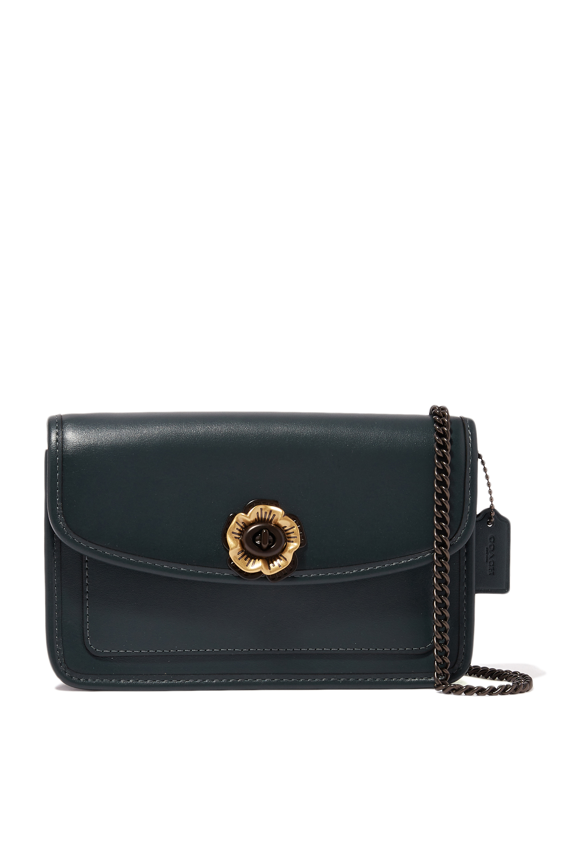 Buy Orchid Coach Parker Leather Cross-Body Bag - Womens for AED 980.00 Sale | Bloomingdale&#39;s UAE