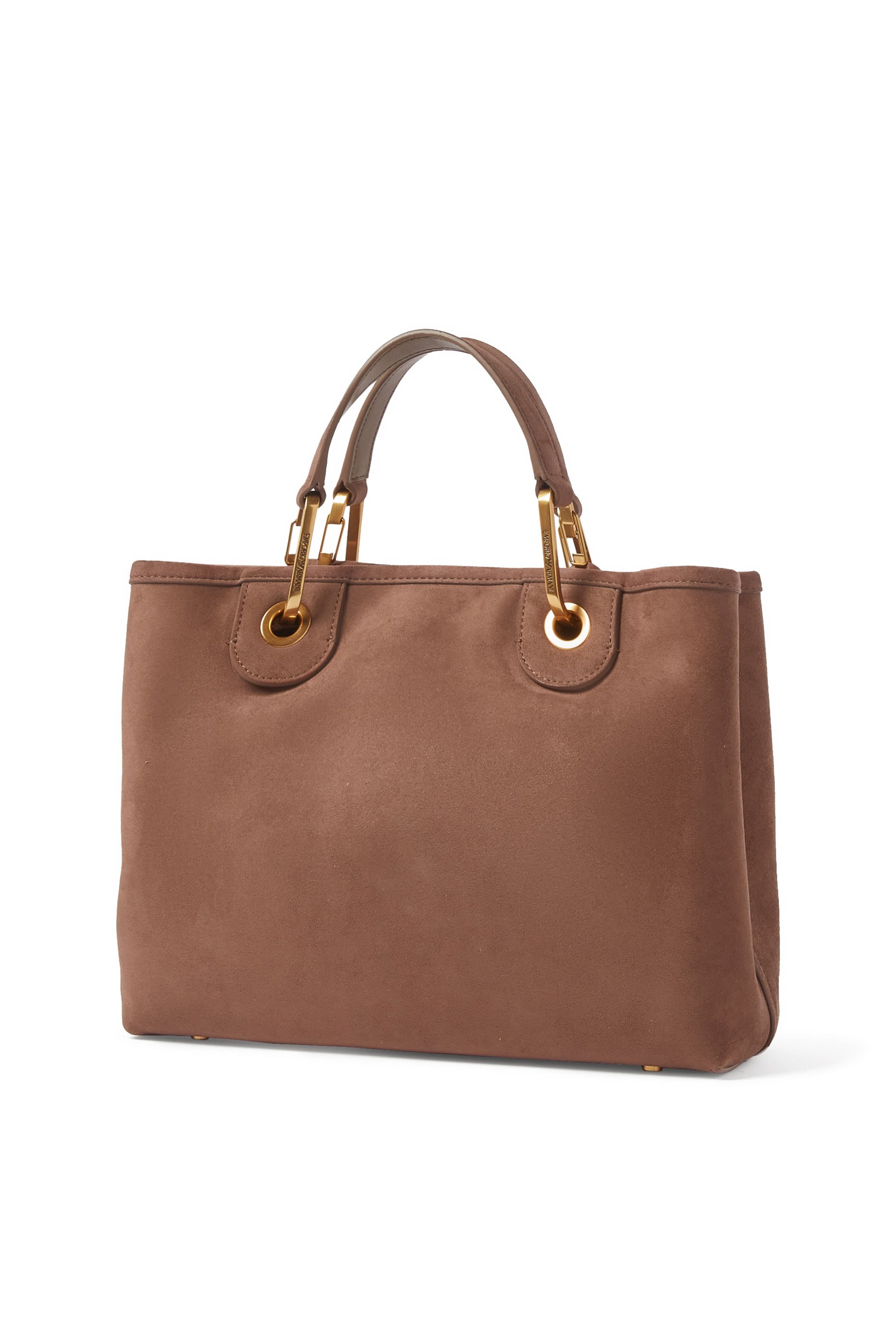 MyEA Suede Shopper Bag