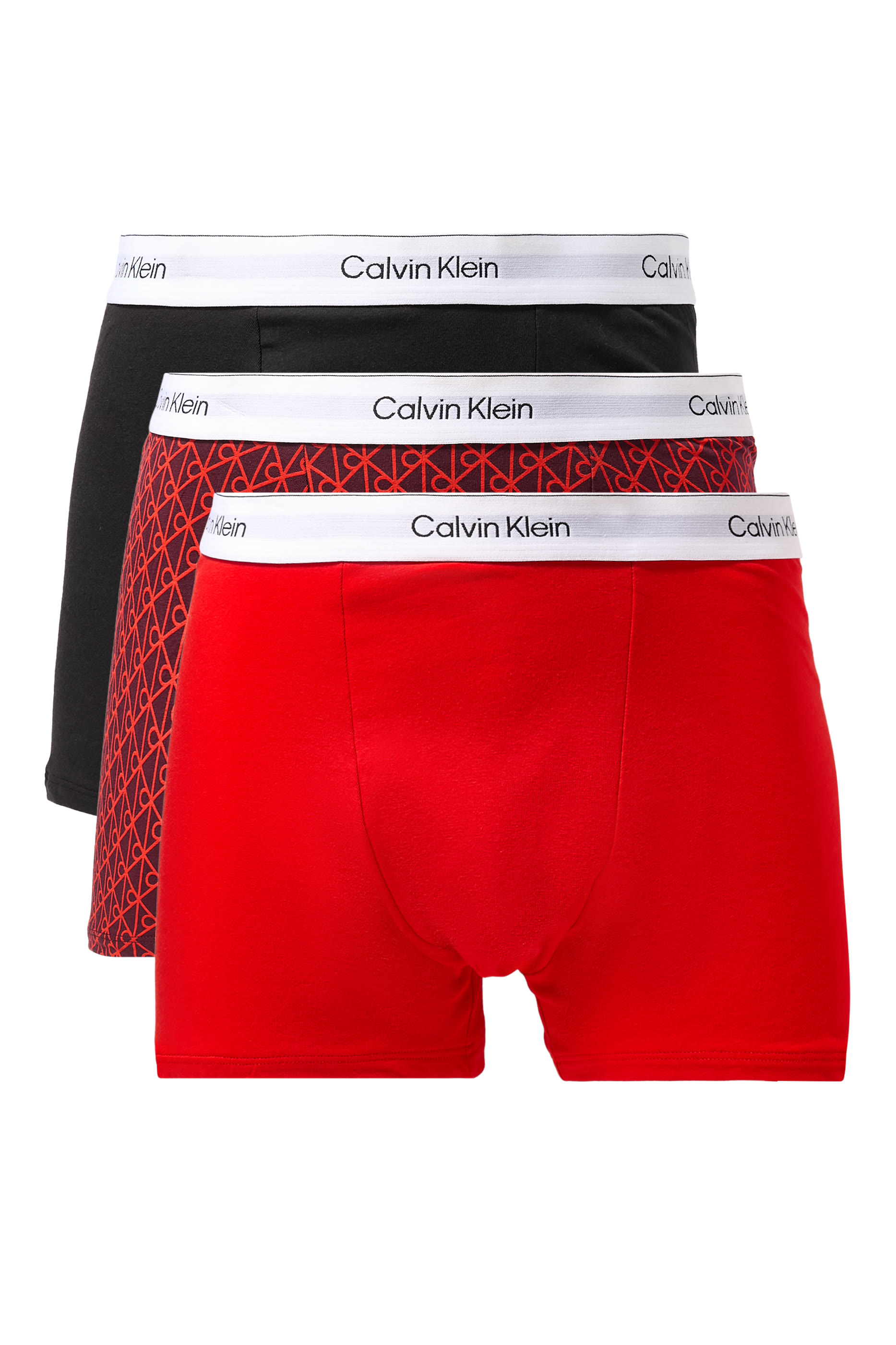 Icon Cotton Stretch Relaxed Trunks, Set of 3 