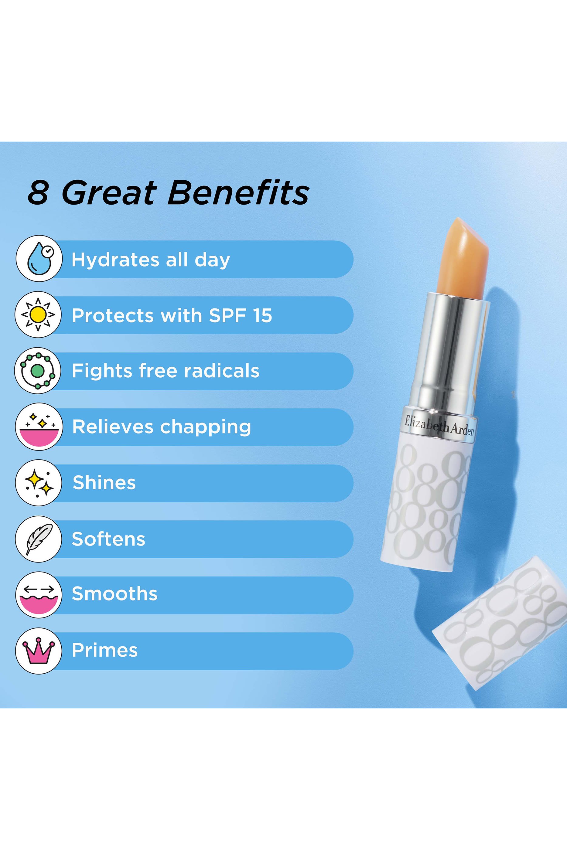  Eight Hour&reg; Cream Lip Protectant Stick Sunscreen SPF 15
