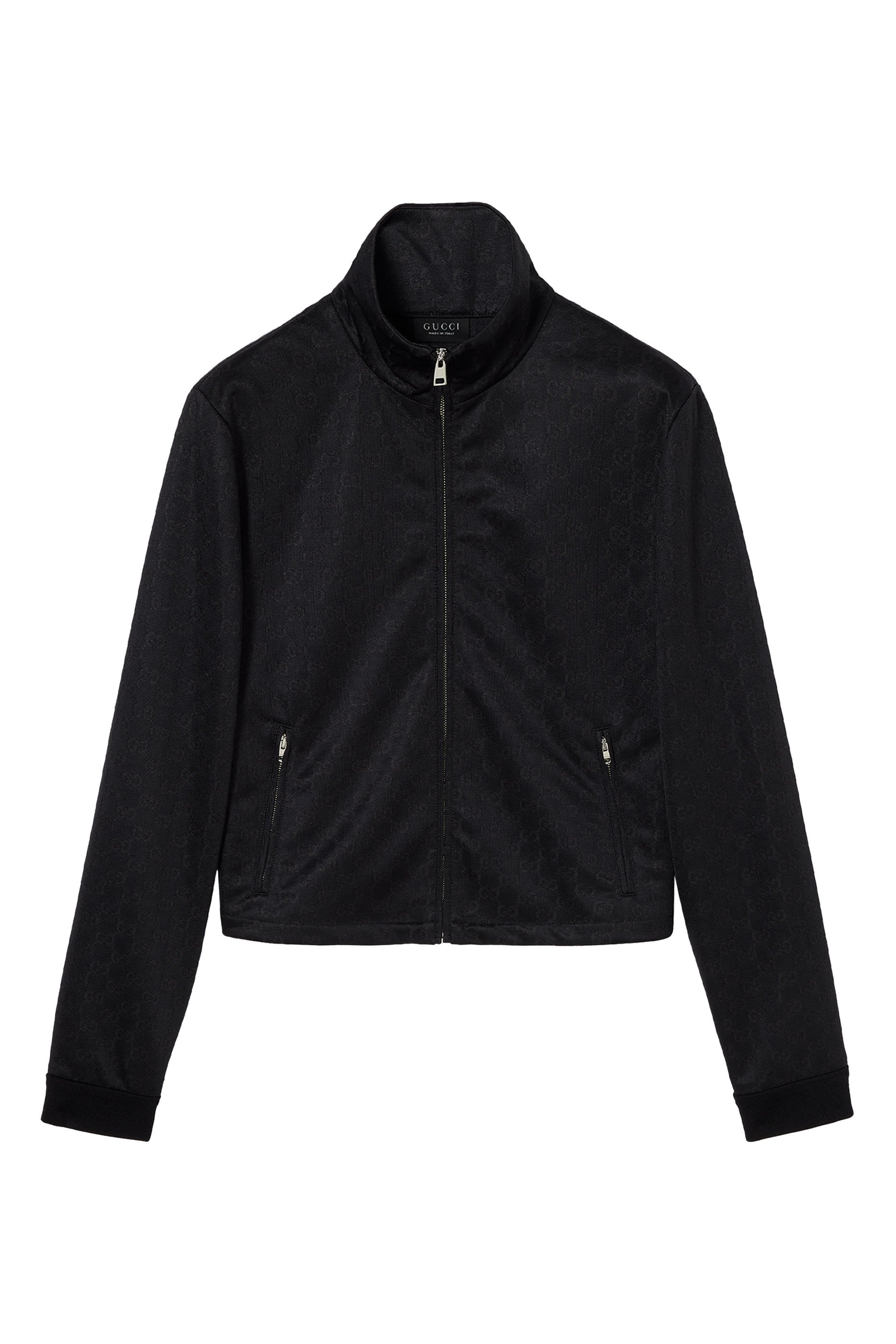 GG Jersey Jacquard Zip Jacket