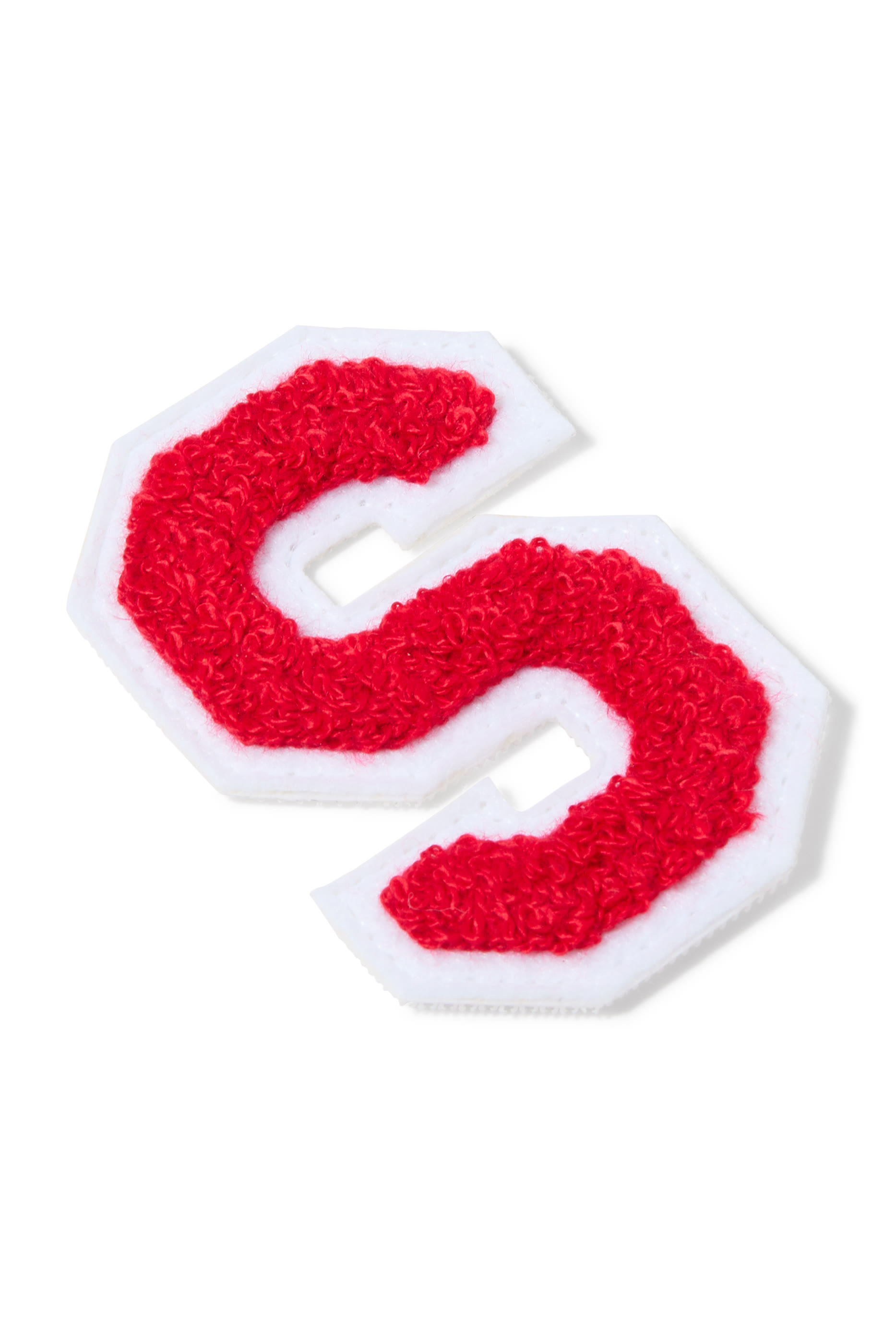 Kids 3" Chenille Varsity Letter S Patch