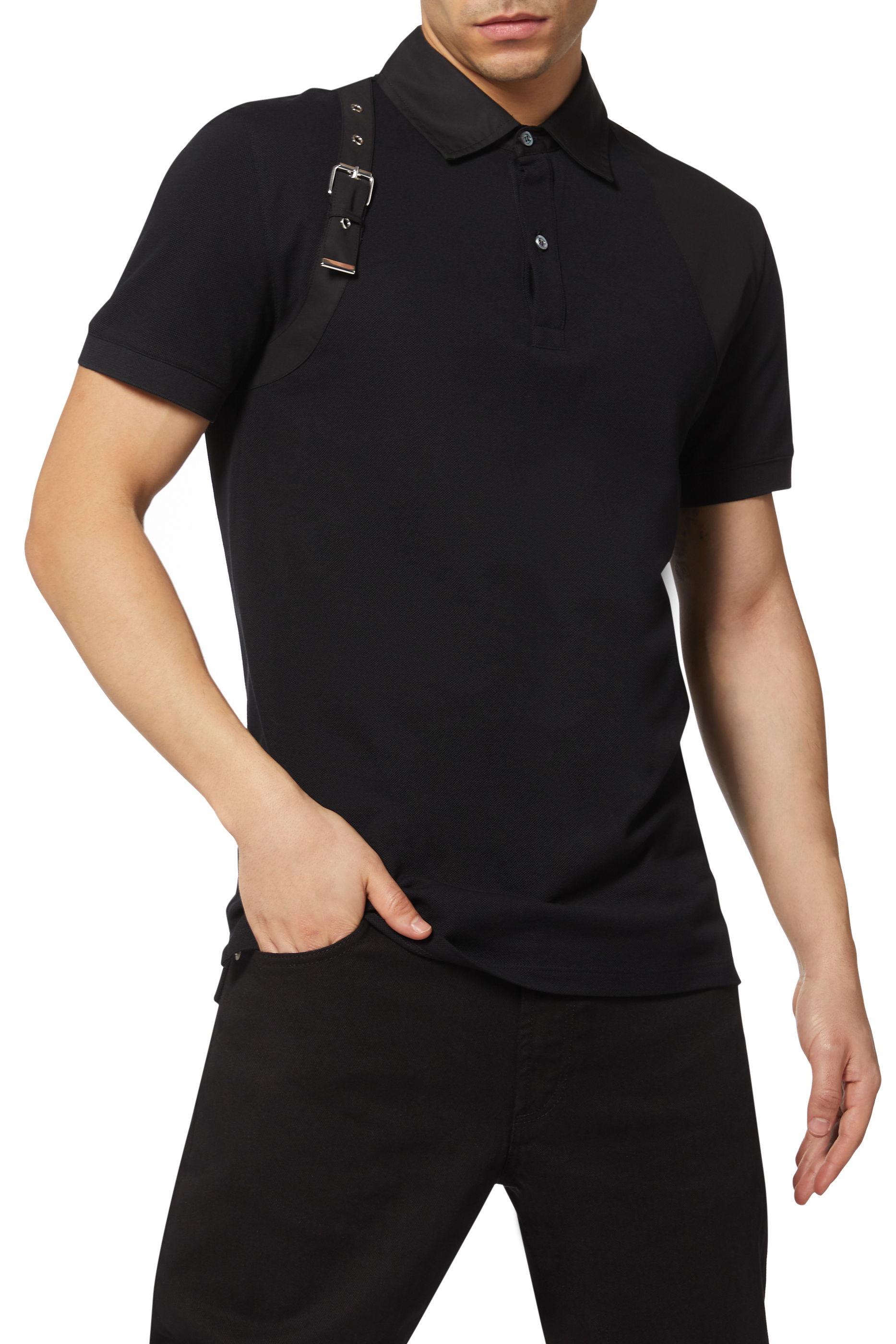 Buckle Organic Cotton Polo Shirt