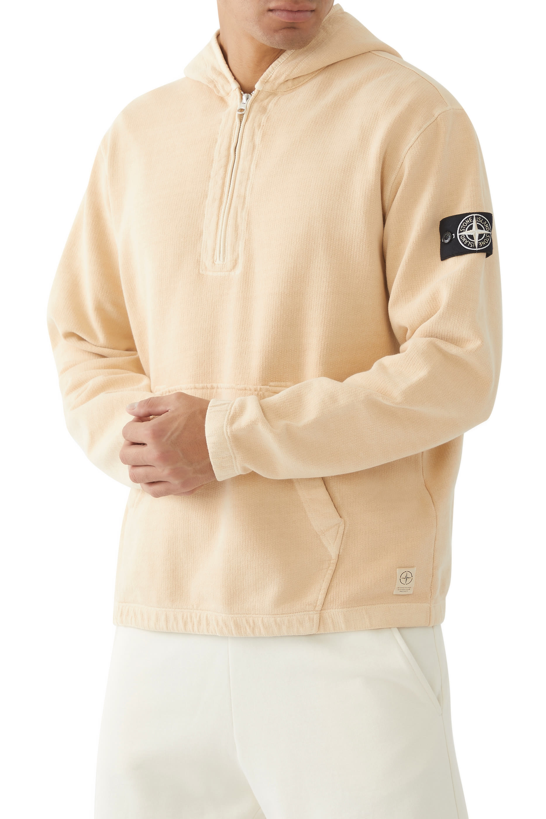 Felpa Half-Zip Hoodie