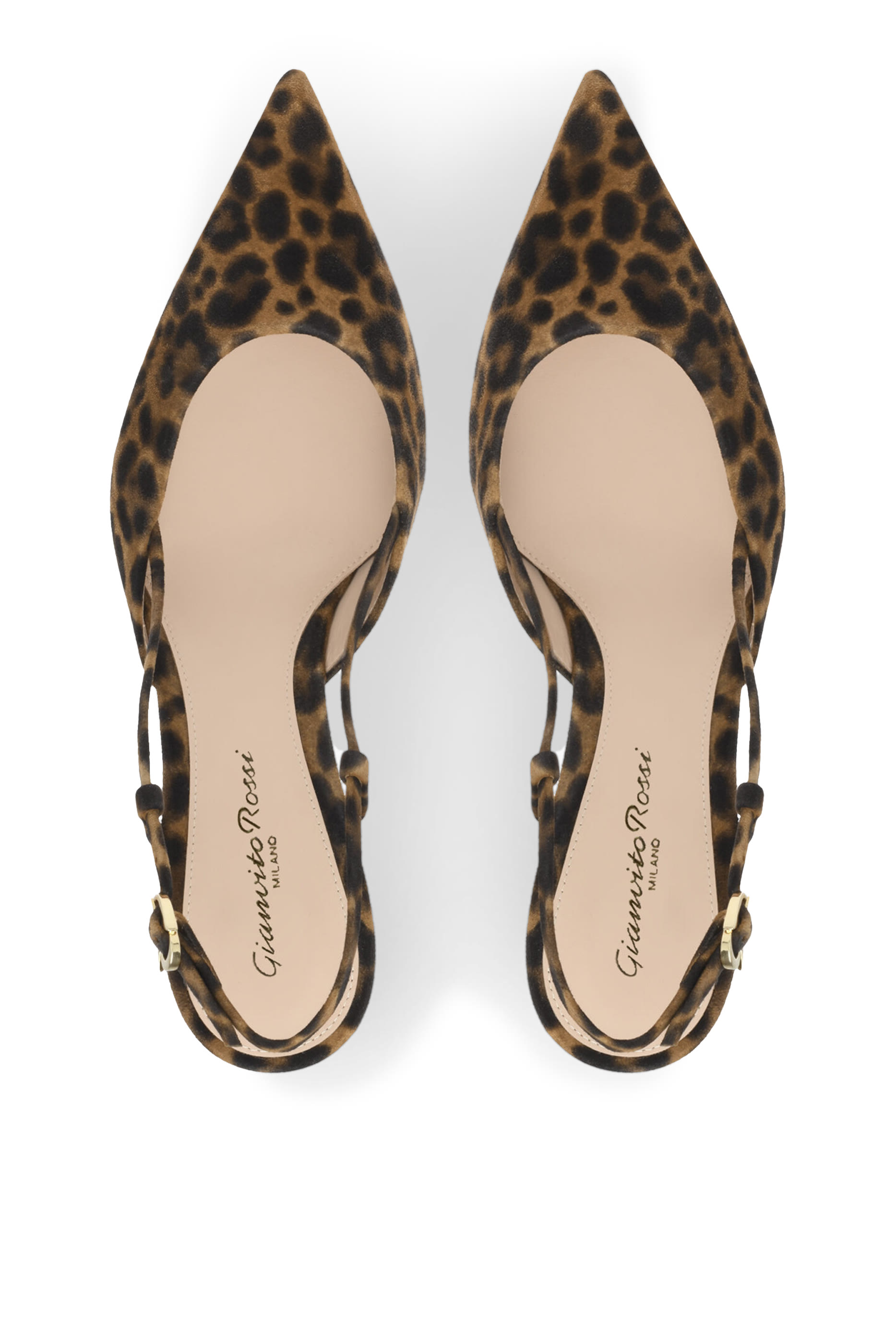 Ascent Leopard Print 55 Slingback Pumps