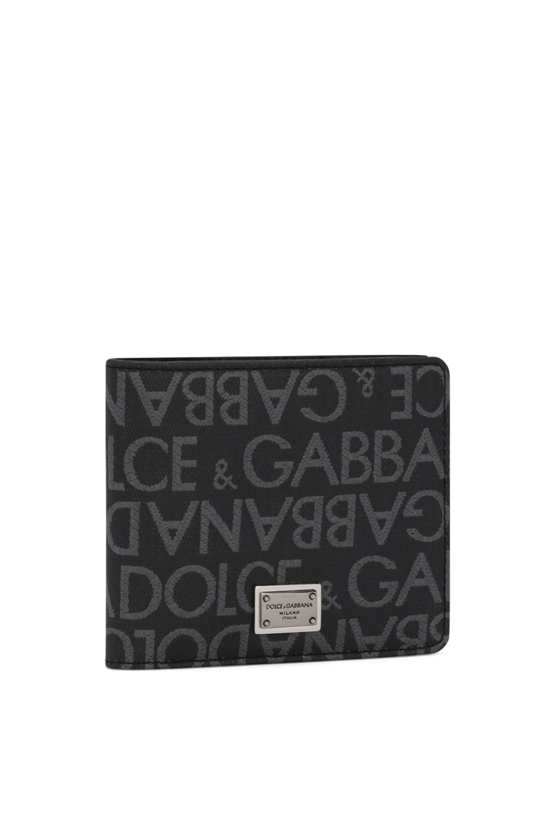Coated Jacquard Bifold Wallet
