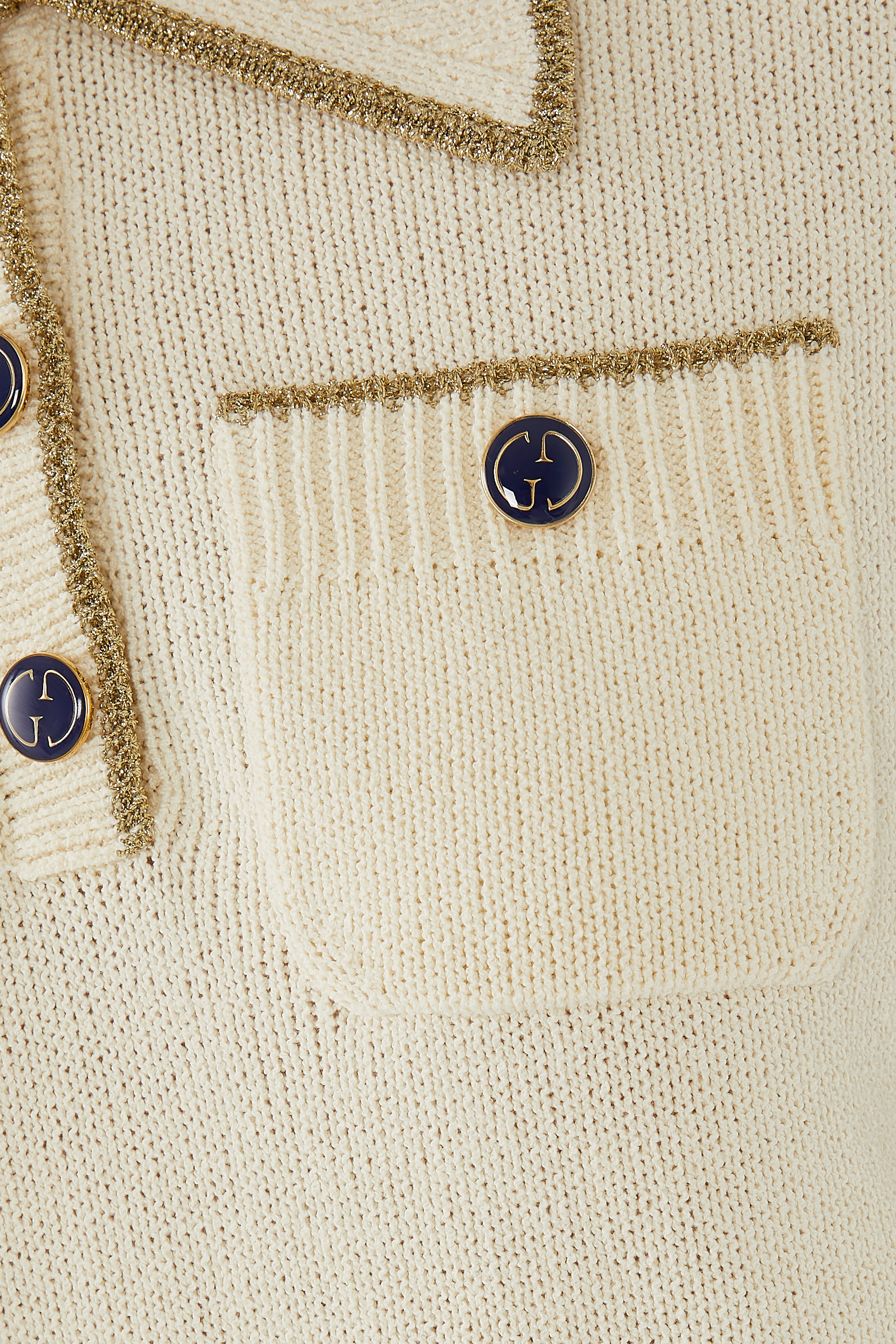 Cotton Lam&eacute; Polo Shirt