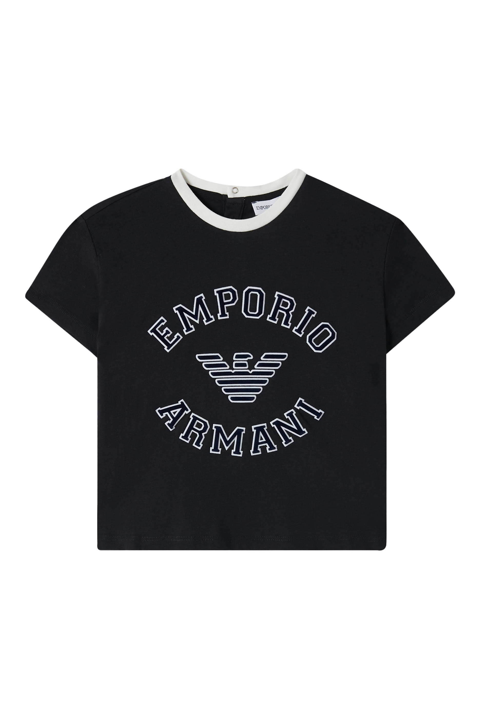 Kids Logo Cotton T-Shirt