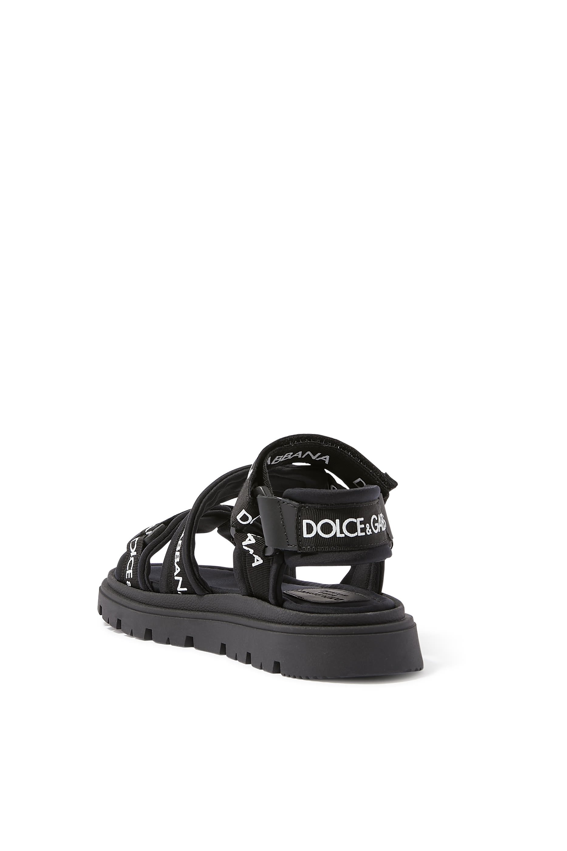 Kids Strappy Grosgrain Sandals