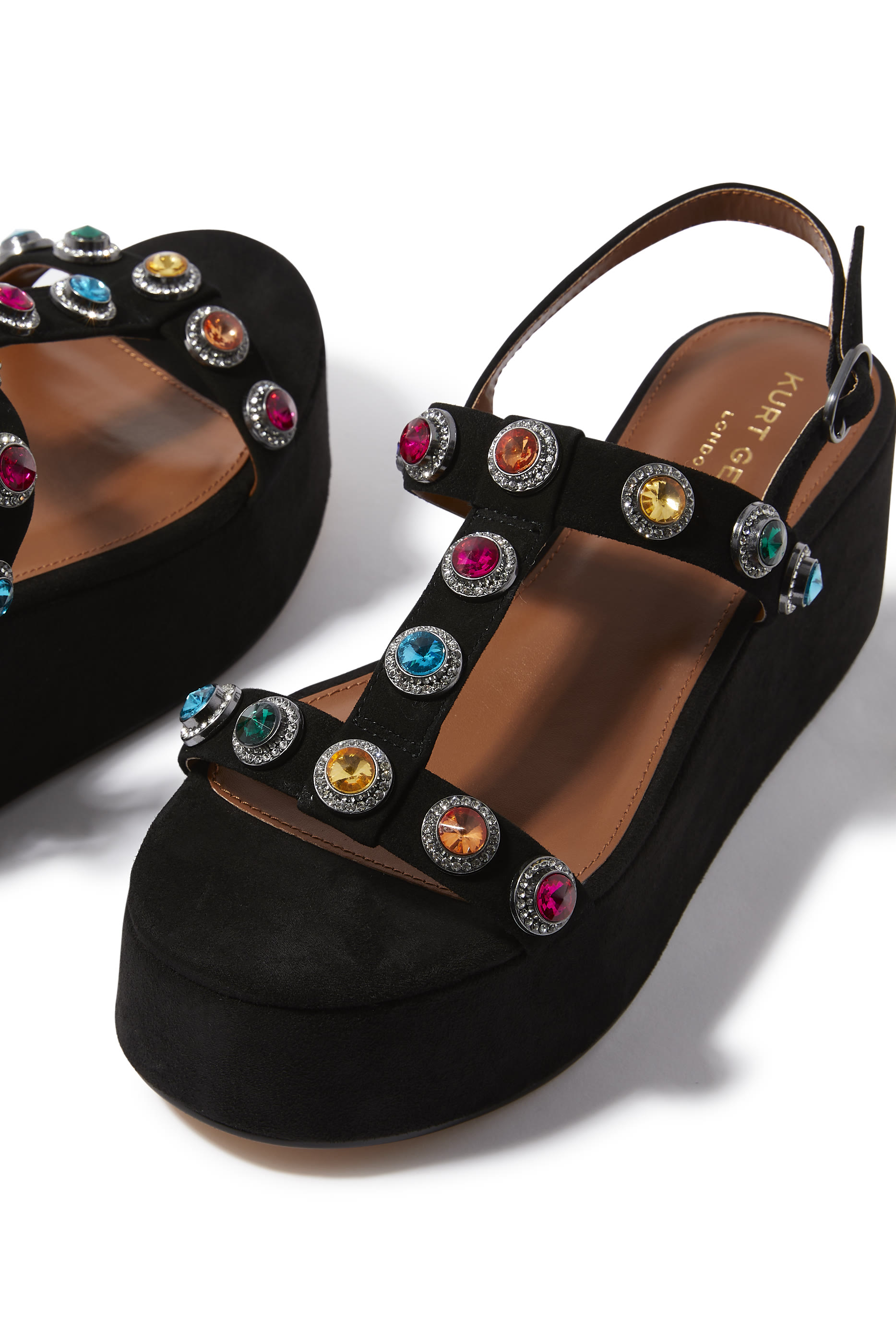 Octavia 50 Suede Platform Sandals