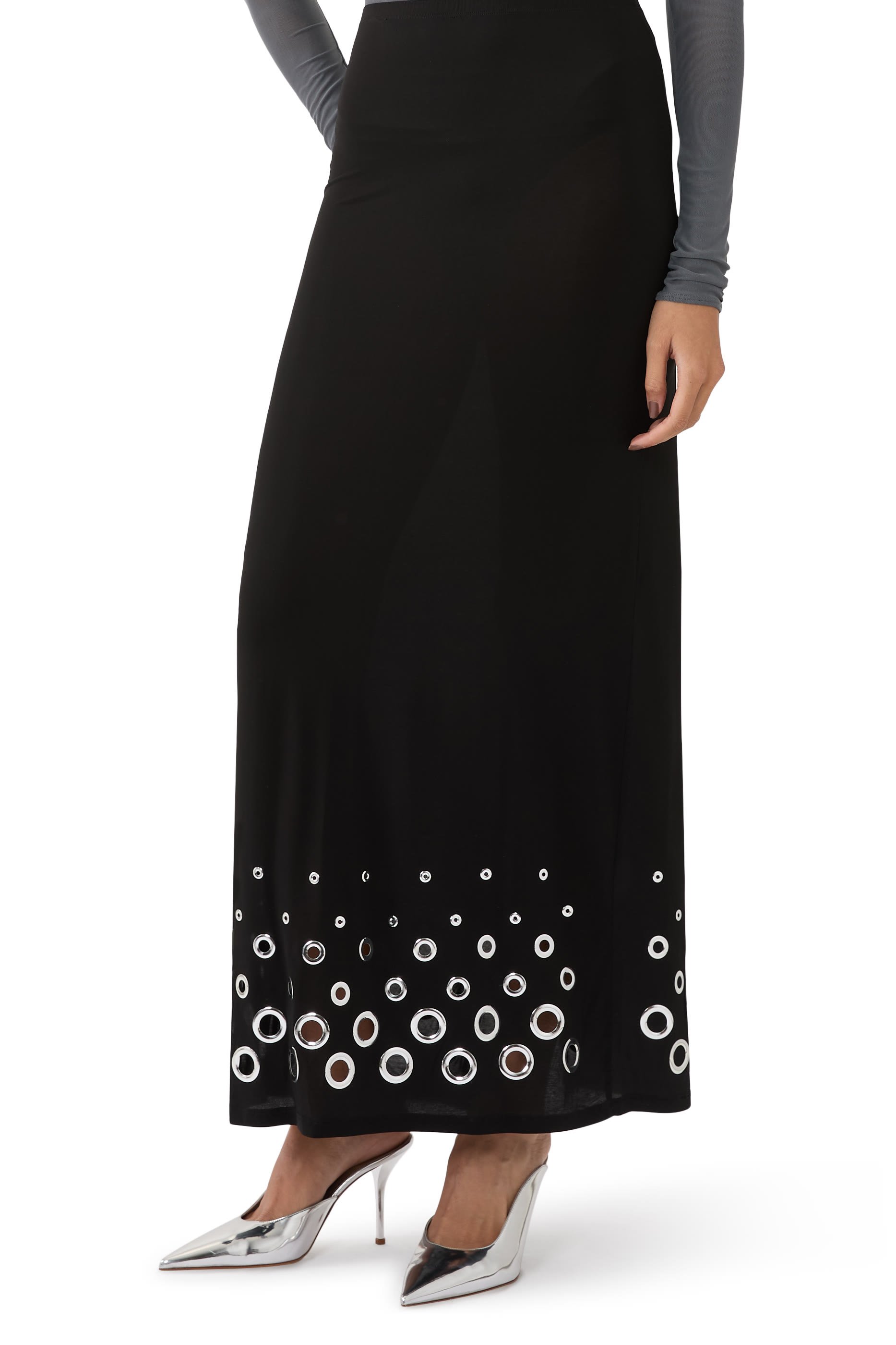 Tube Maxi Skirt in Jersey Second-Skin