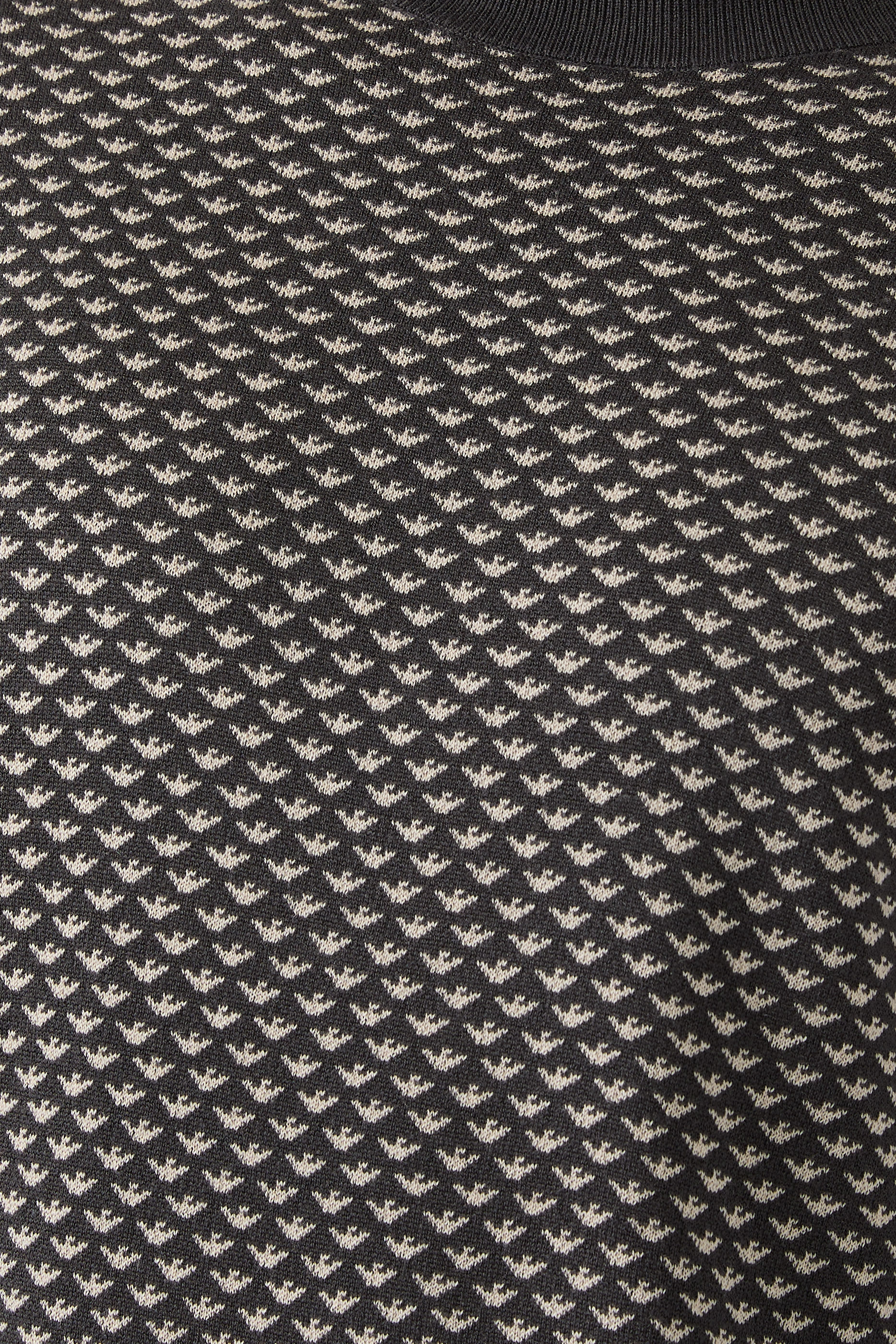 All-Over Eagle Logo Jacquard Sweater