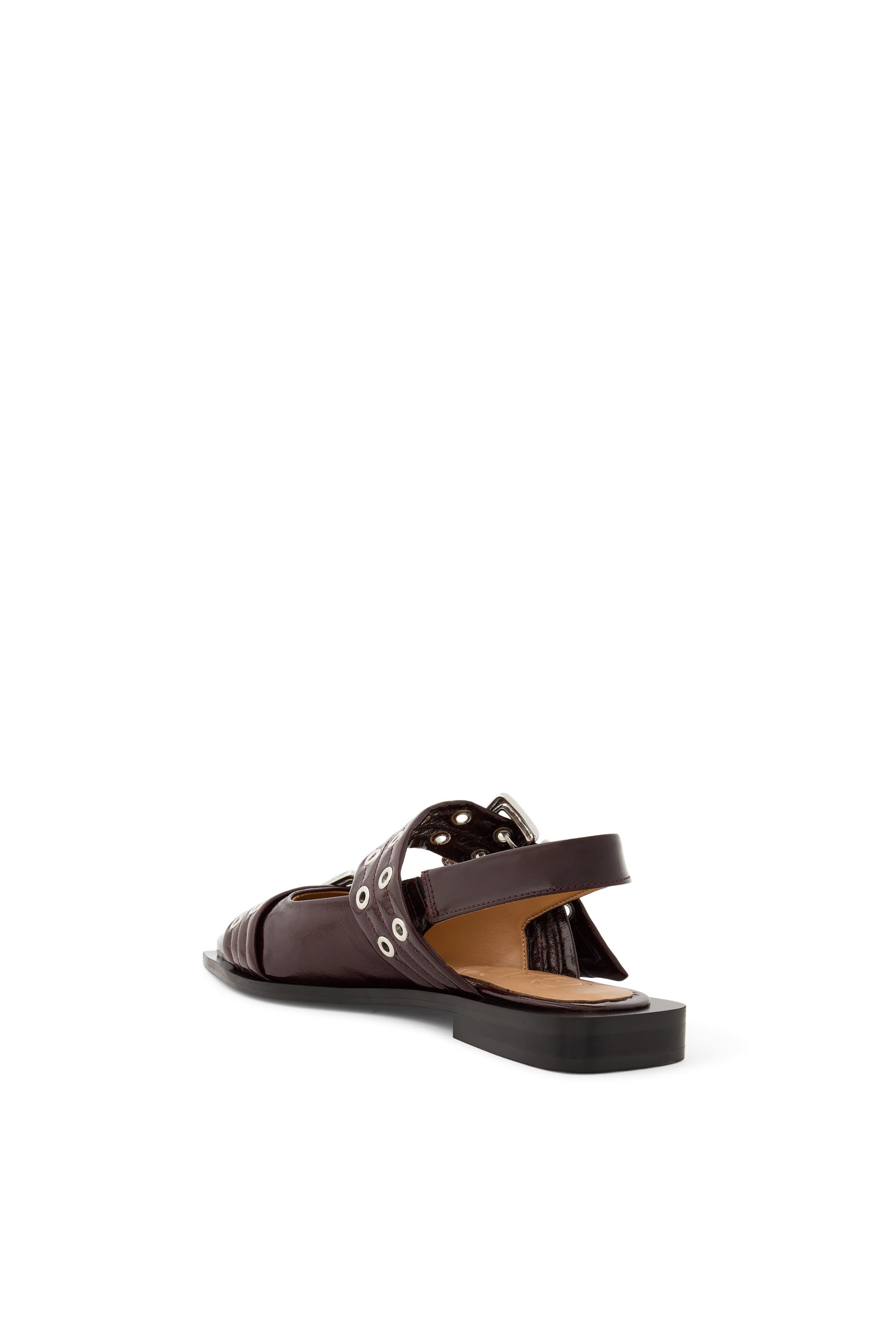 Feminine Buckle Ballerinas