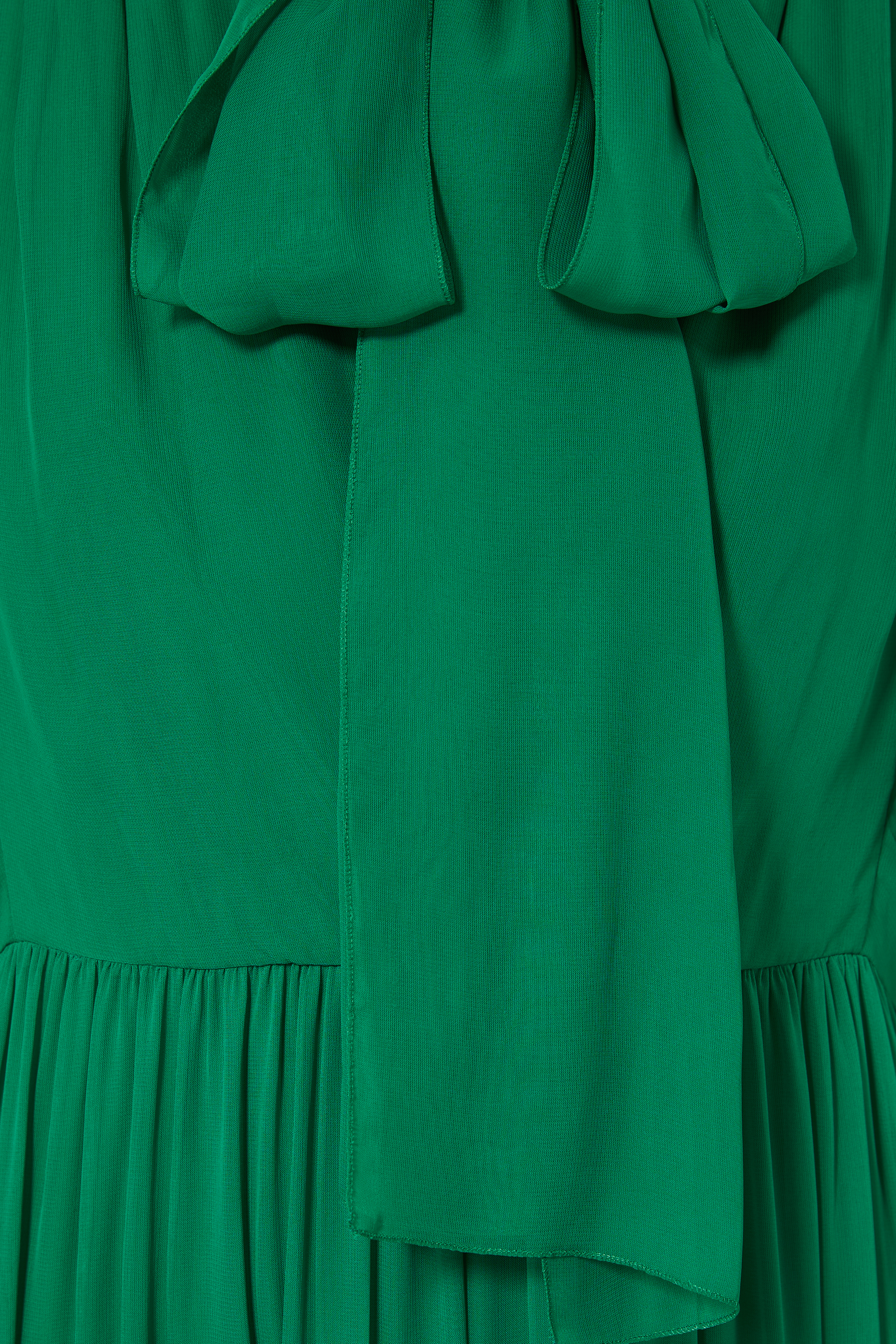 Chiffon Organdy Ruffle Dress