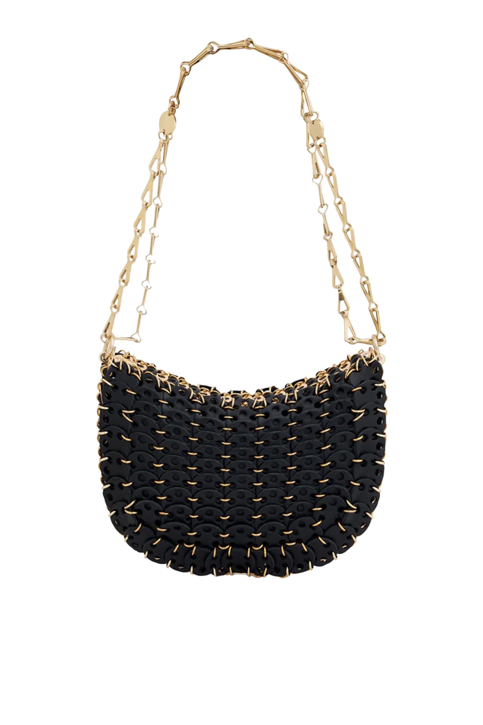 1969 Black Messenger Leather Bag