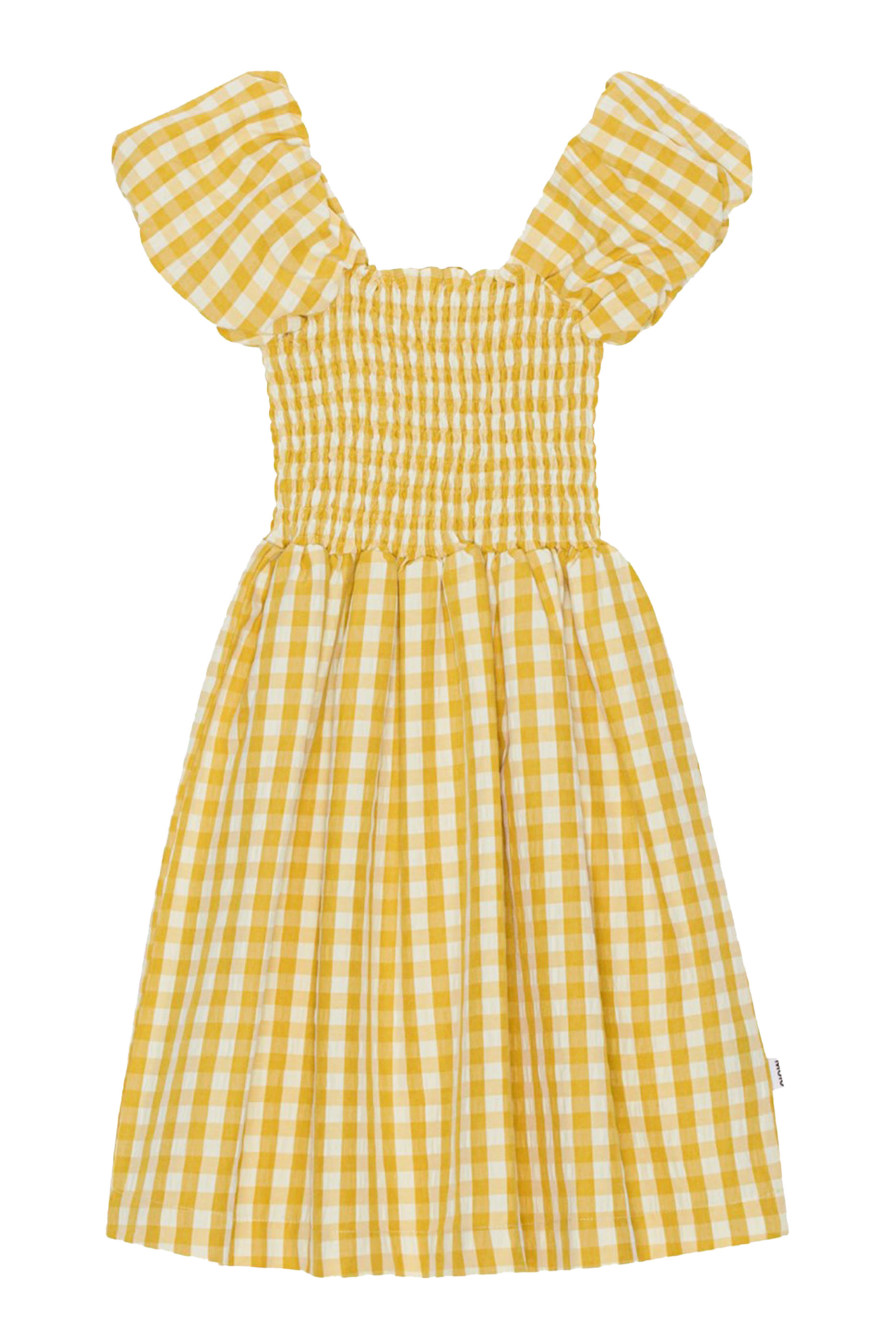 Kids Check Smocked Dress