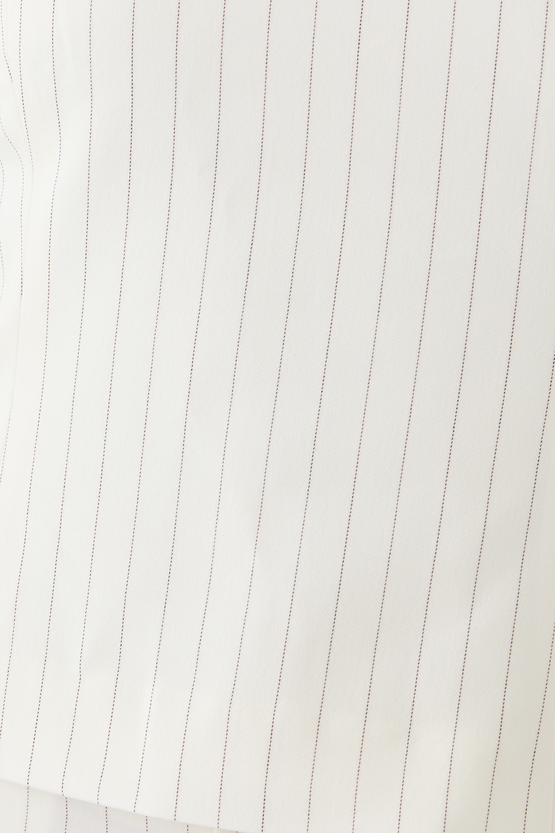 Strapless Suiting Top