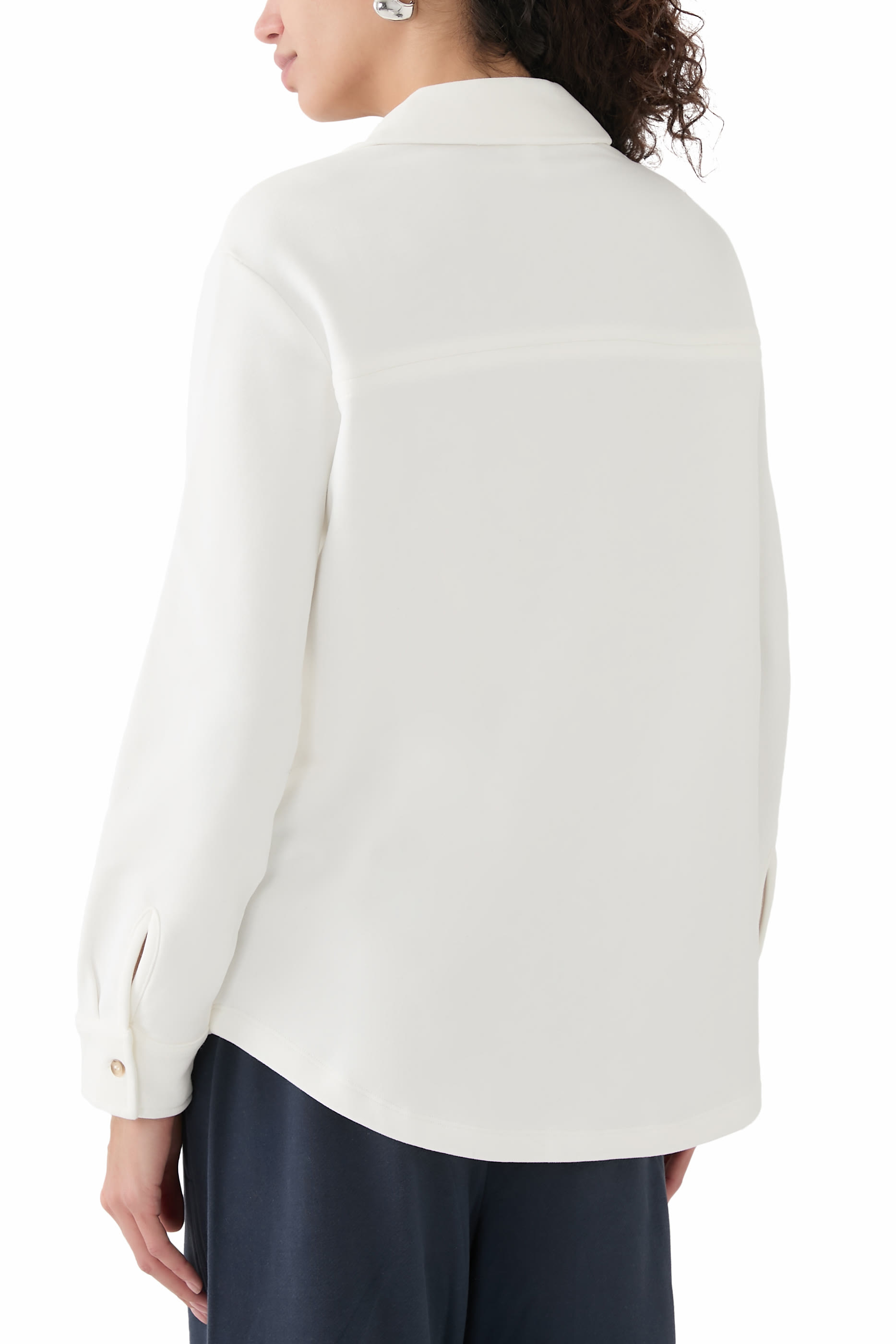 The Organic Cotton Travel Button Through Shirt