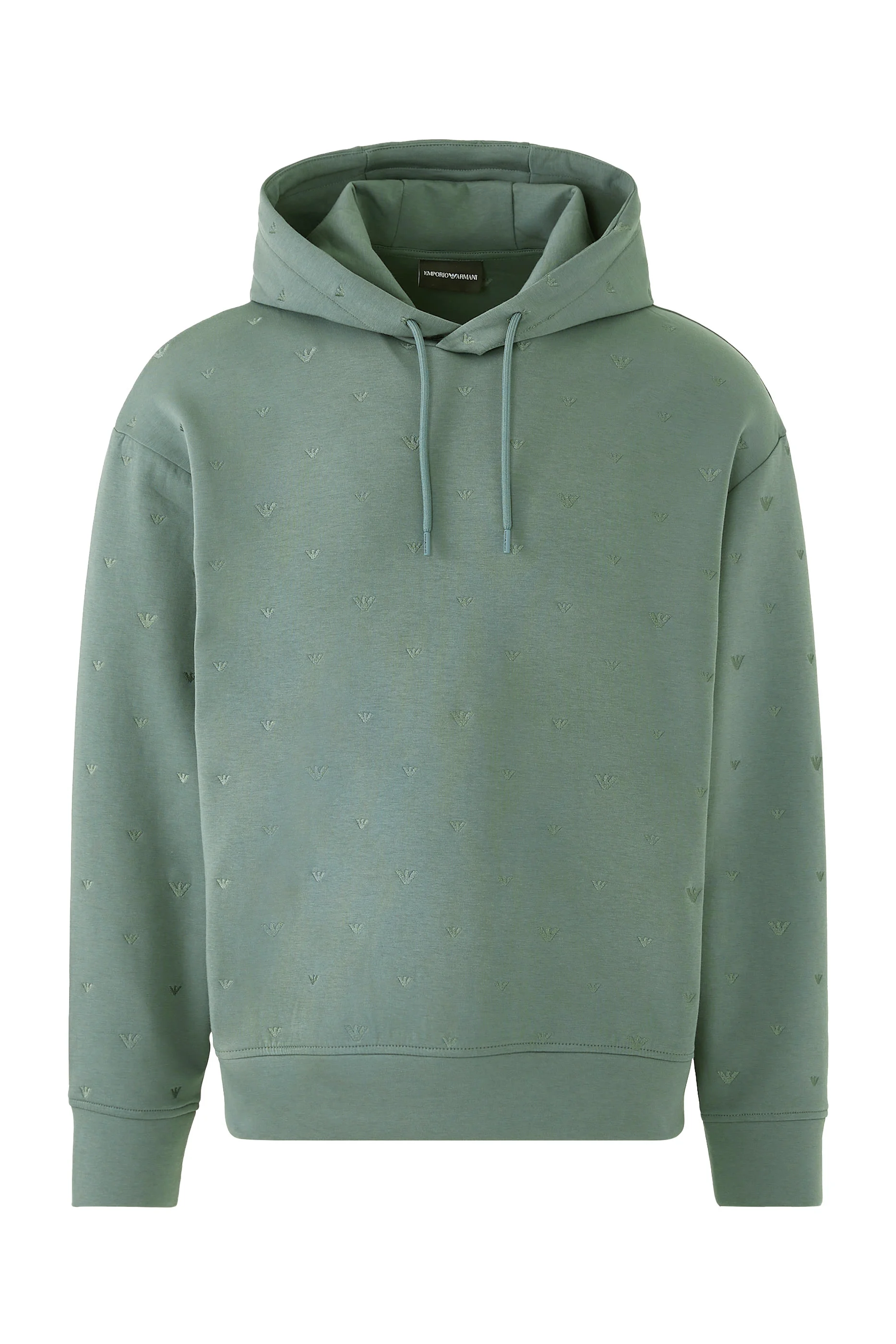 All-Over Eagle Logo Hooded Sweatshirt