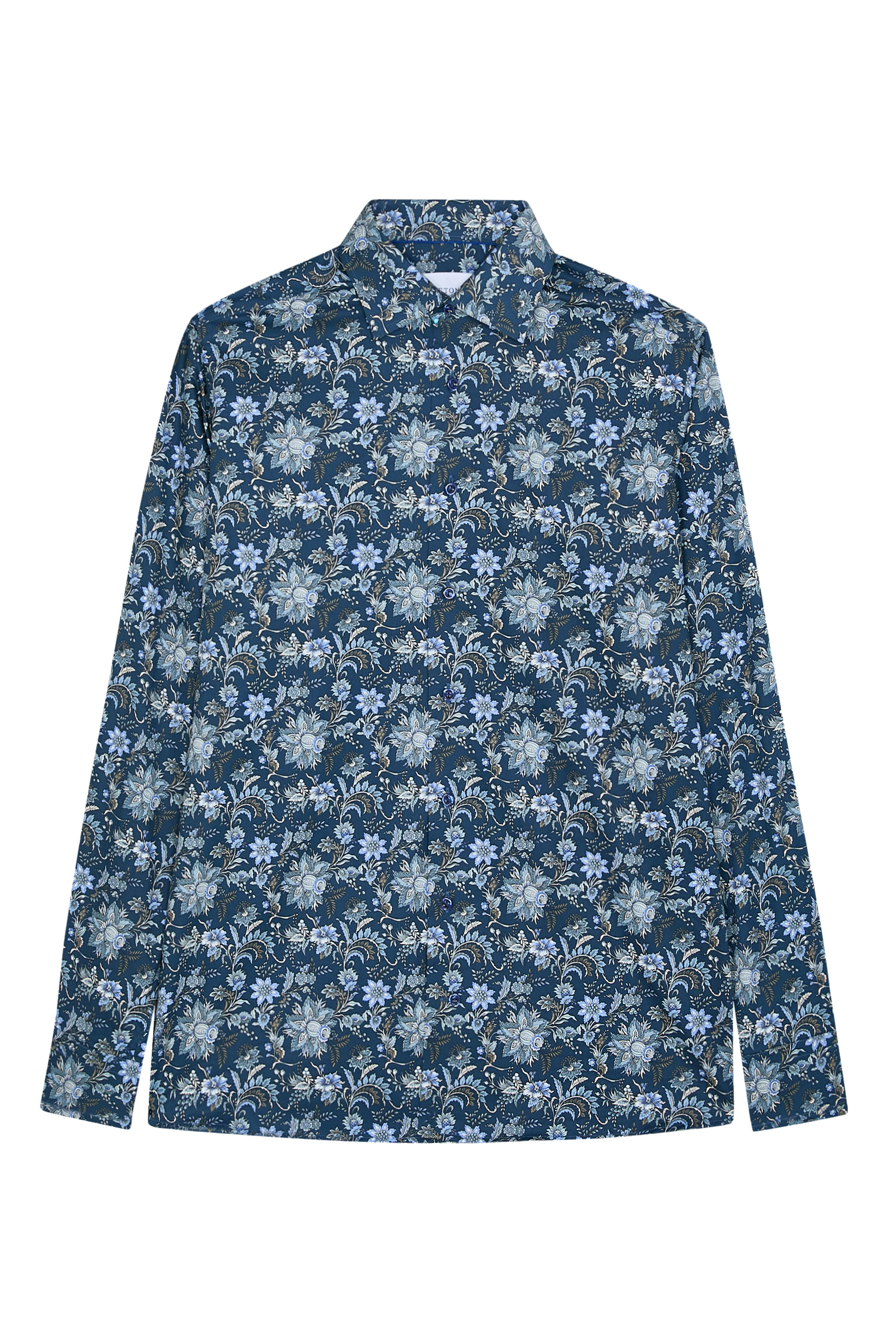 Floral Print Signature Twill Shirt