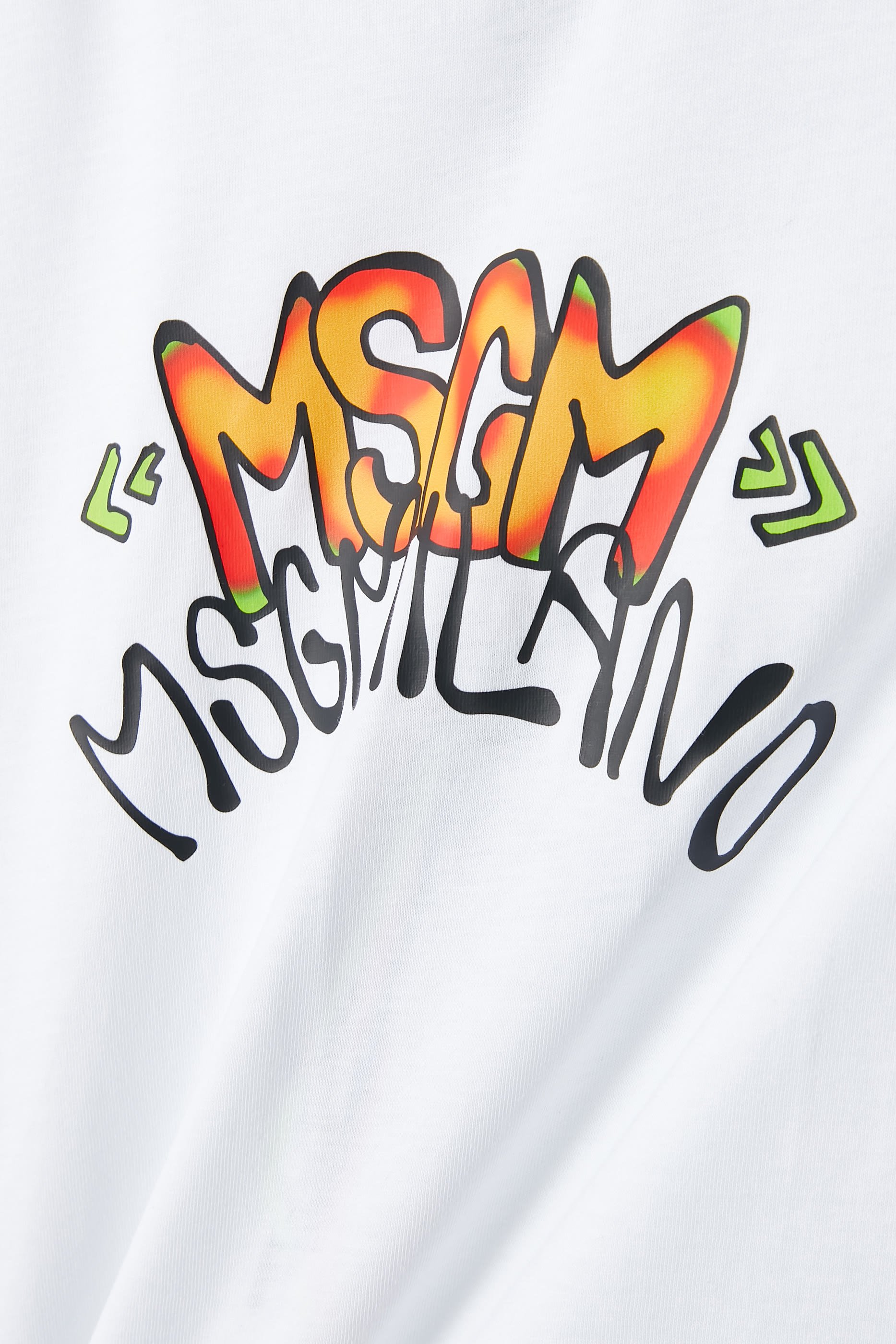 Kids Logo Cotton T-Shirt