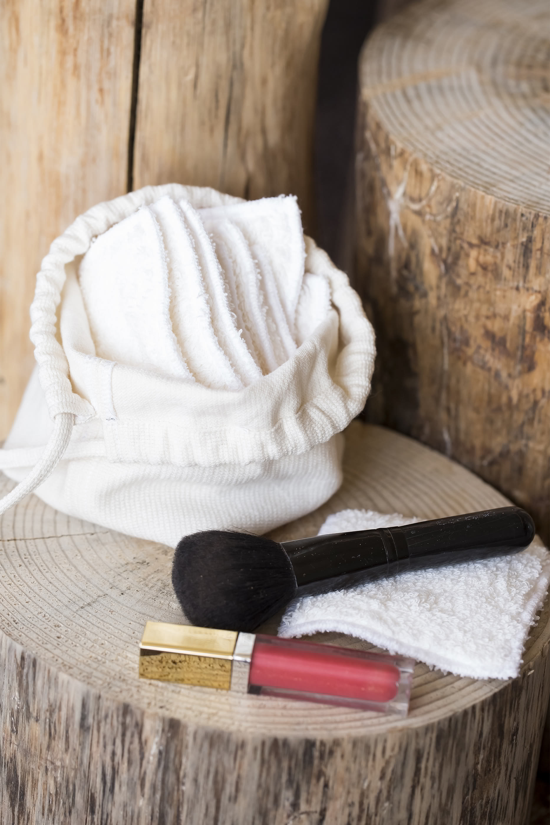 Beauty Pads with Bag