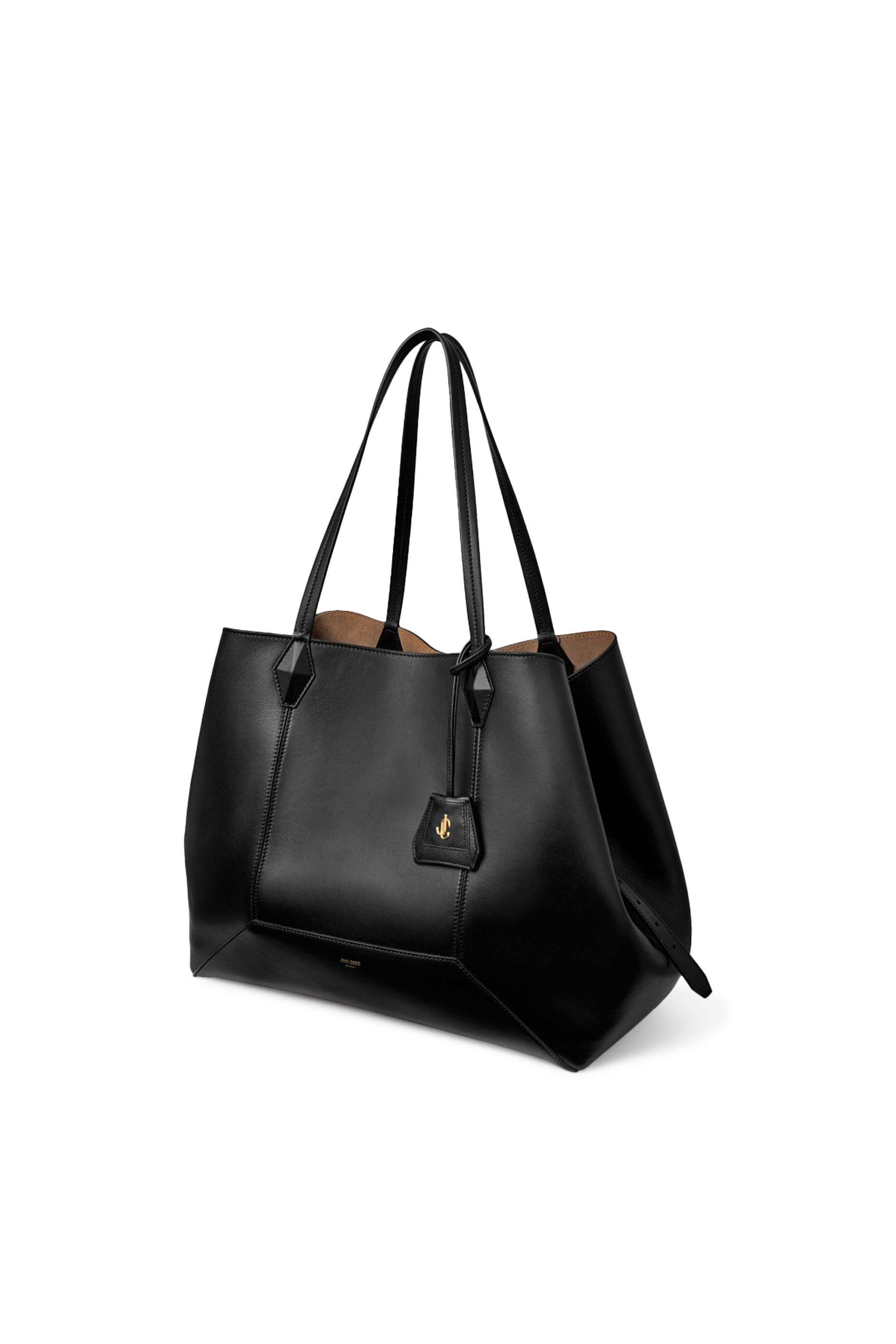 Diamond Leather Tote Bag